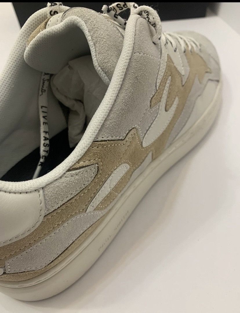 Paul Smith PAUL SMITH REX CAMOUFLAGE PATCH LEATHER SNEAKERS Size US 12 / EU 45 - 9 Thumbnail