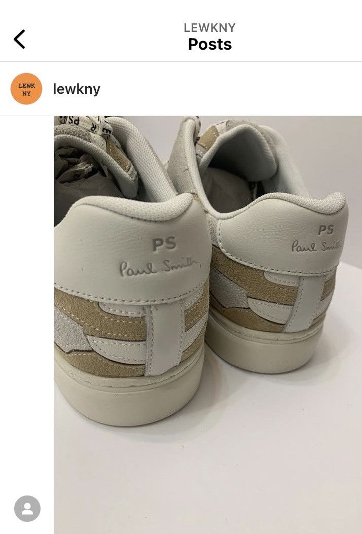Paul Smith PAUL SMITH REX CAMOUFLAGE PATCH LEATHER SNEAKERS Size US 12 / EU 45 - 8 Thumbnail