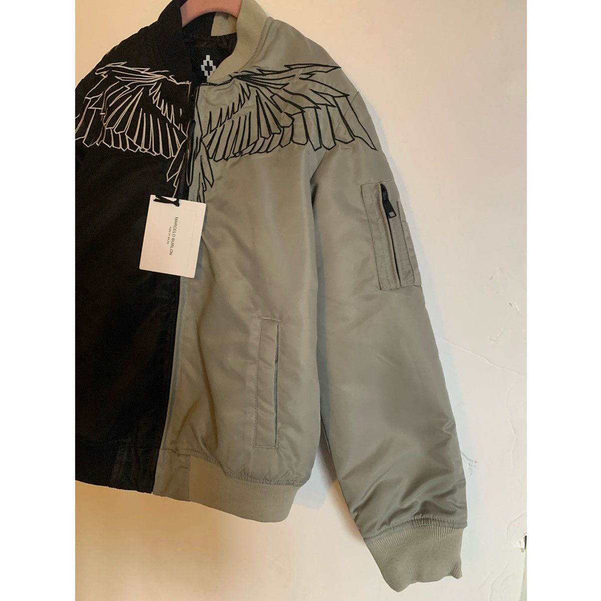 Marcelo Burlon MARCELO BURLON KIDS WINGS BOMBER JACKET Size US XXS / EU 40 - 7 Thumbnail