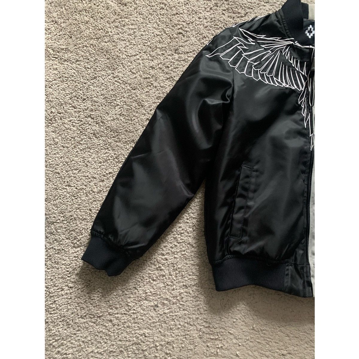 Marcelo Burlon MARCELO BURLON KIDS WINGS BOMBER JACKET Size US XXS / EU 40 - 11 Thumbnail