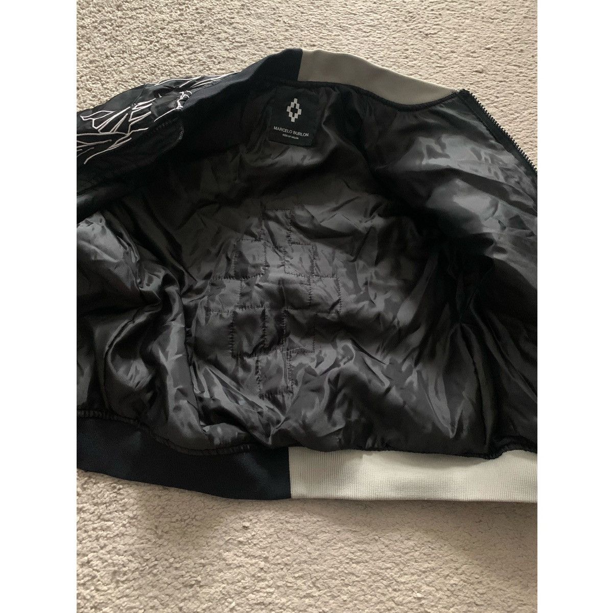 Marcelo Burlon MARCELO BURLON KIDS WINGS BOMBER JACKET Size US XXS / EU 40 - 22 Thumbnail