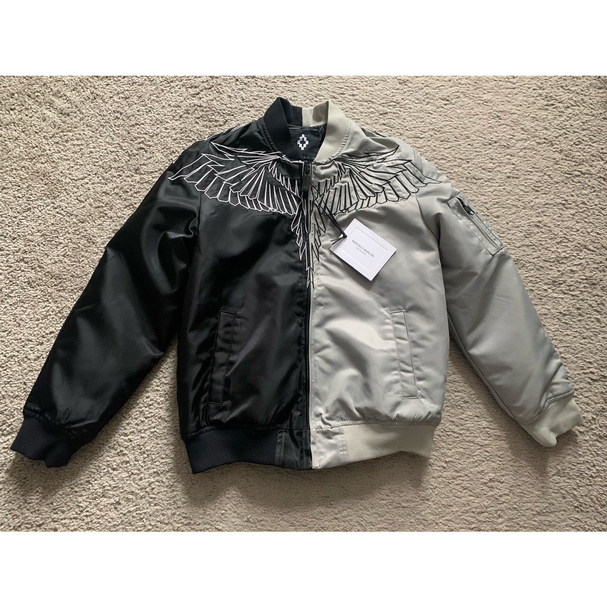 Marcelo Burlon MARCELO BURLON KIDS WINGS BOMBER JACKET Size US XXS / EU 40 - 10 Thumbnail