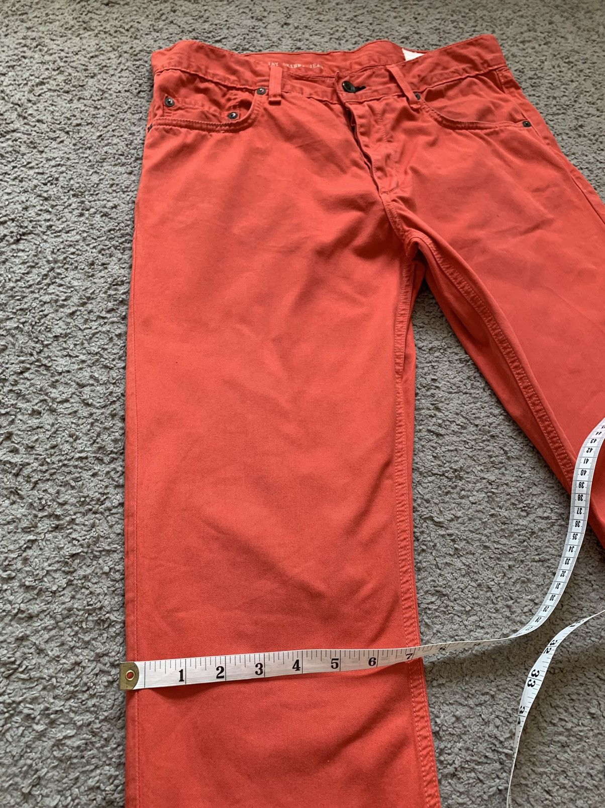 Rag & Bone RAG & BONE JAY ORANGE JEANS Size US 32 / EU 48 - 10 Thumbnail
