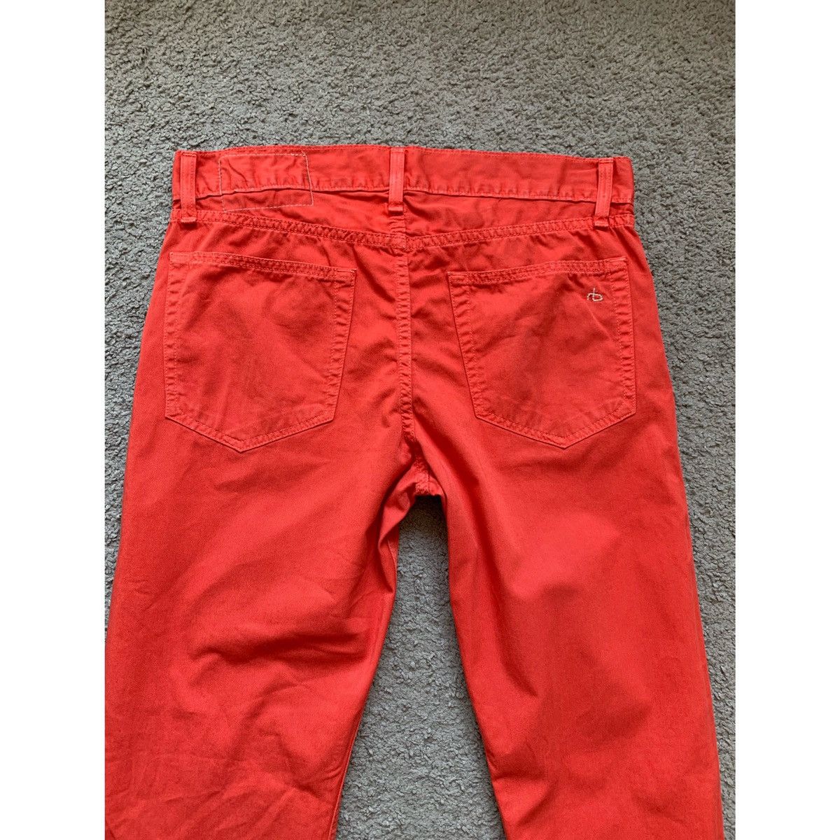 Rag & Bone RAG & BONE JAY ORANGE JEANS Size US 32 / EU 48 - 2 Thumbnail