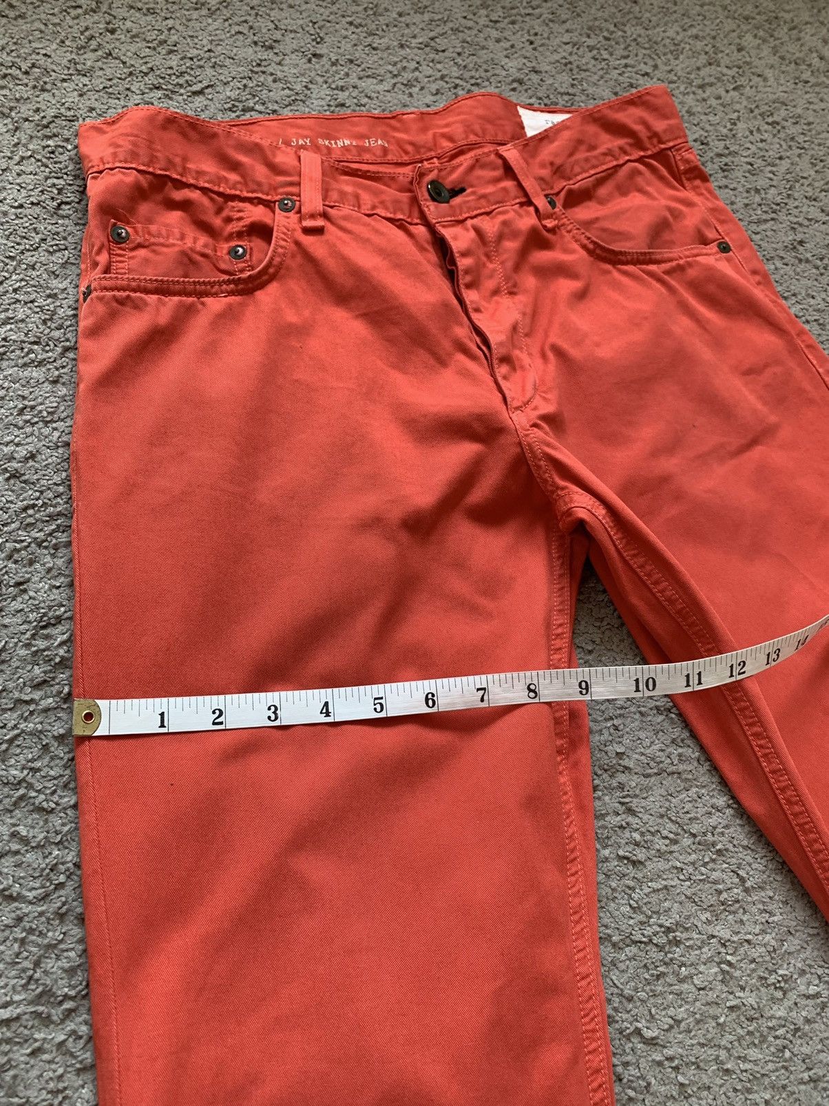 Rag & Bone RAG & BONE JAY ORANGE JEANS Size US 32 / EU 48 - 9 Thumbnail