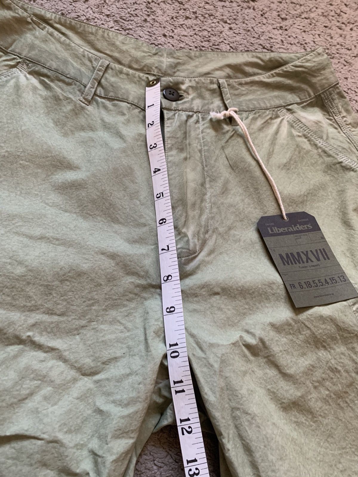 Japanese Brand LIBERAIDERS BIG POCKETS CARGO SHORTS Size US 30 / EU 46 - 11 Thumbnail
