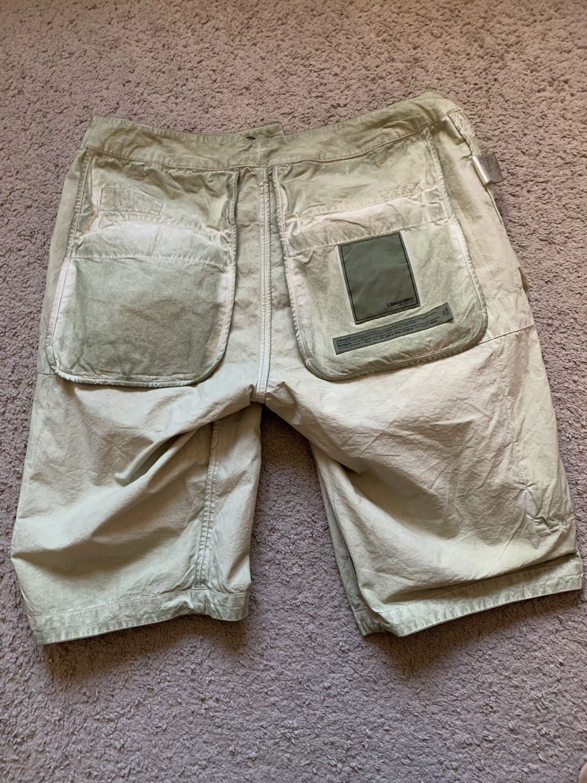 Japanese Brand LIBERAIDERS BIG POCKETS CARGO SHORTS Size US 30 / EU 46 - 15 Thumbnail