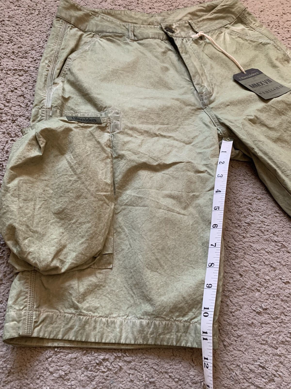 Japanese Brand LIBERAIDERS BIG POCKETS CARGO SHORTS Size US 30 / EU 46 - 10 Thumbnail