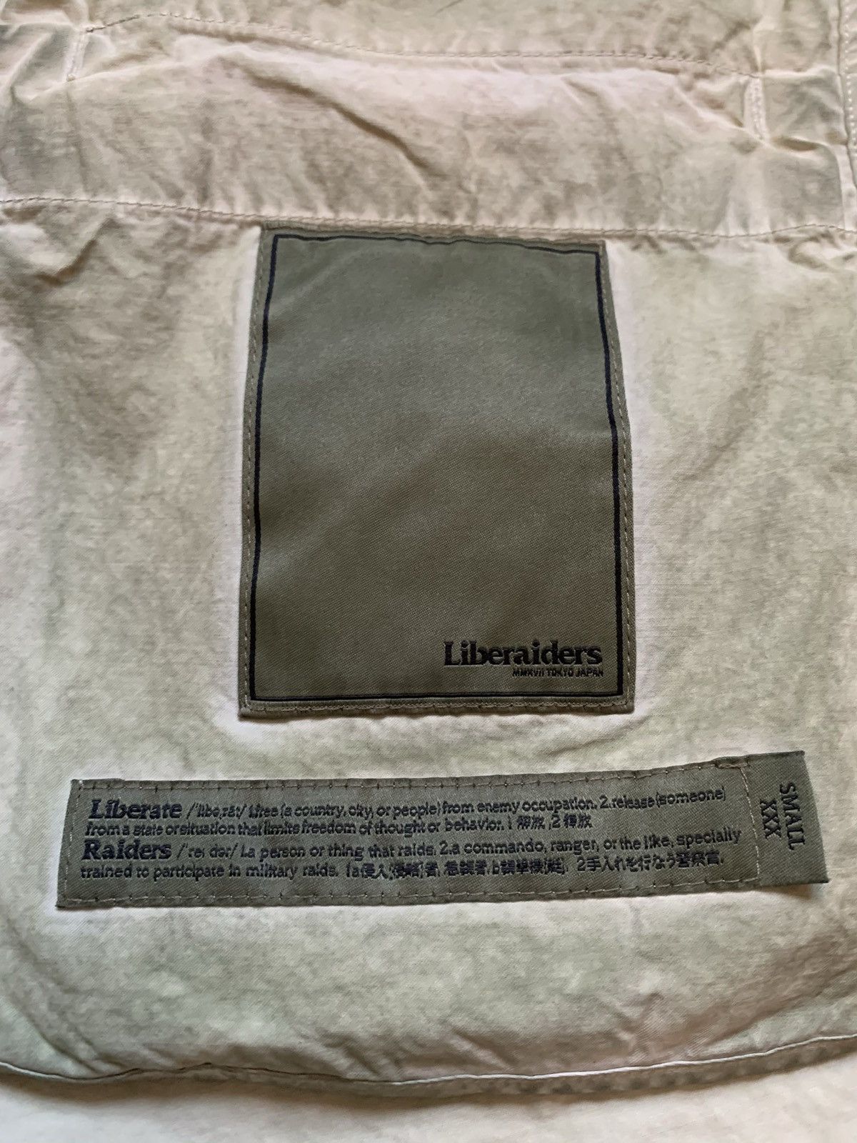 Japanese Brand LIBERAIDERS BIG POCKETS CARGO SHORTS Size US 30 / EU 46 - 18 Thumbnail