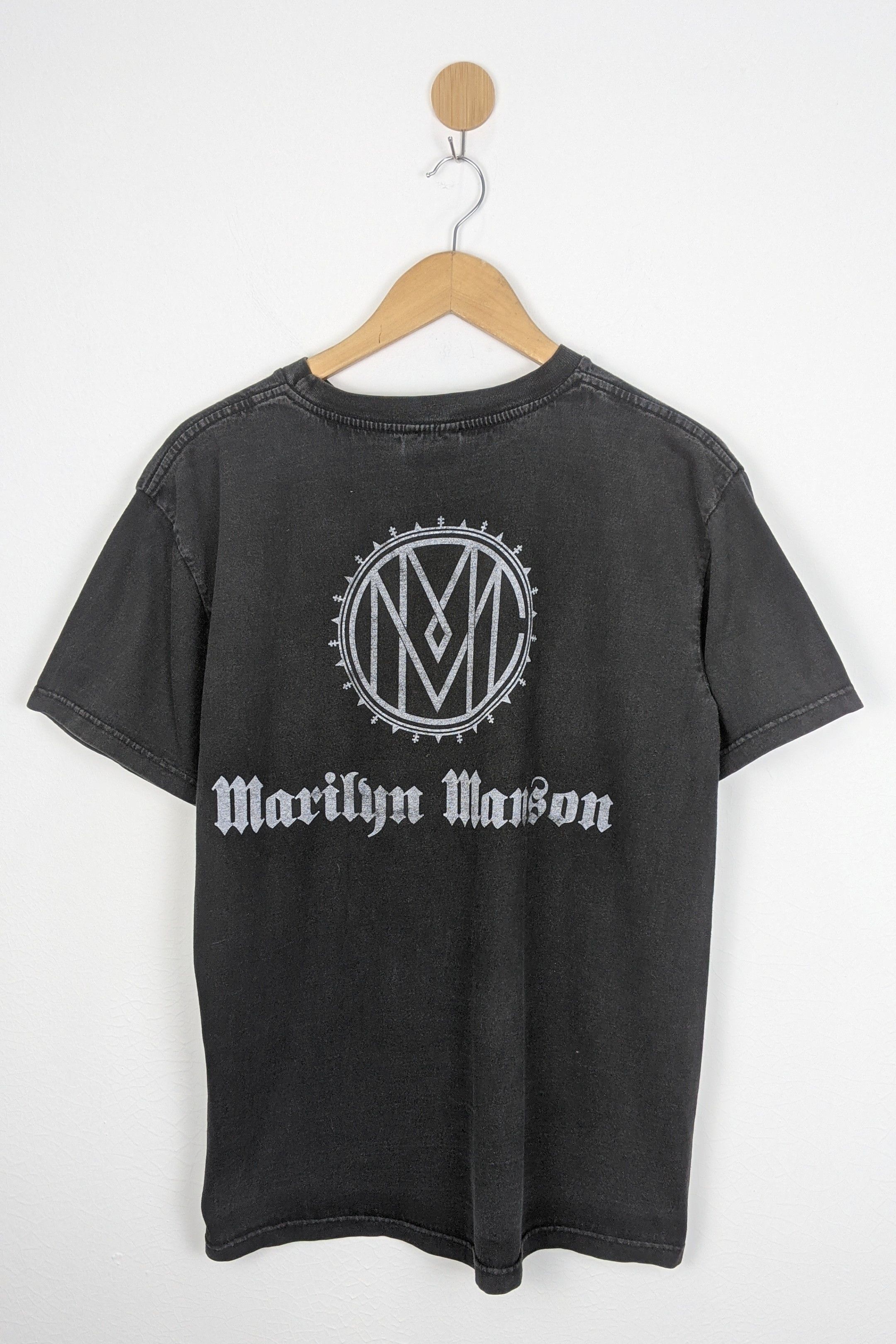 Band Tees Viintage Marilyn Manson Hollywood Y2K Goth shirt Size US L / EU 52-54 / 3 - 2 Thumbnail