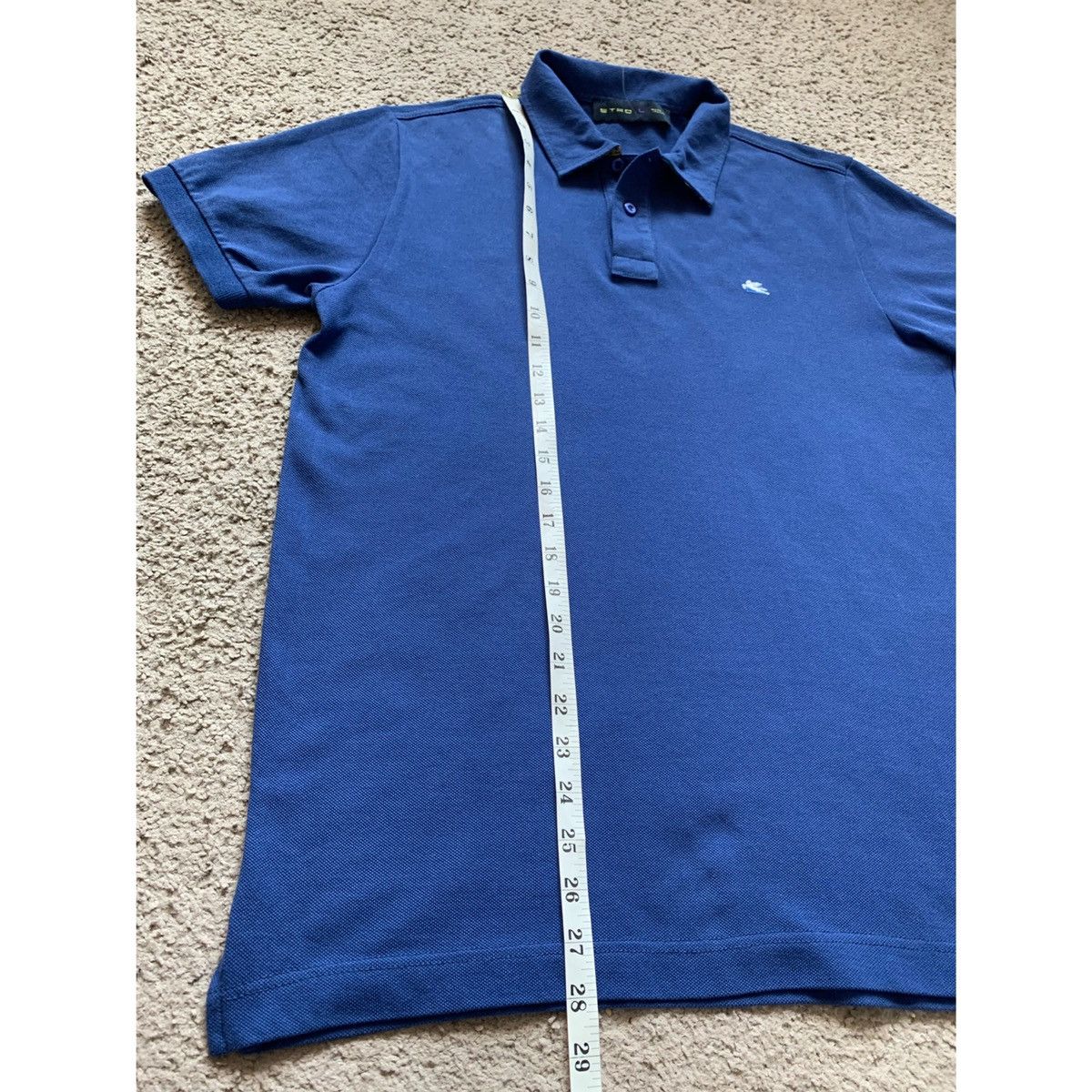 Etro VINTAGE ETRO EMBROIDERED LOGO POLO SHIRT Size US L / EU 52-54 / 3 - 8 Thumbnail