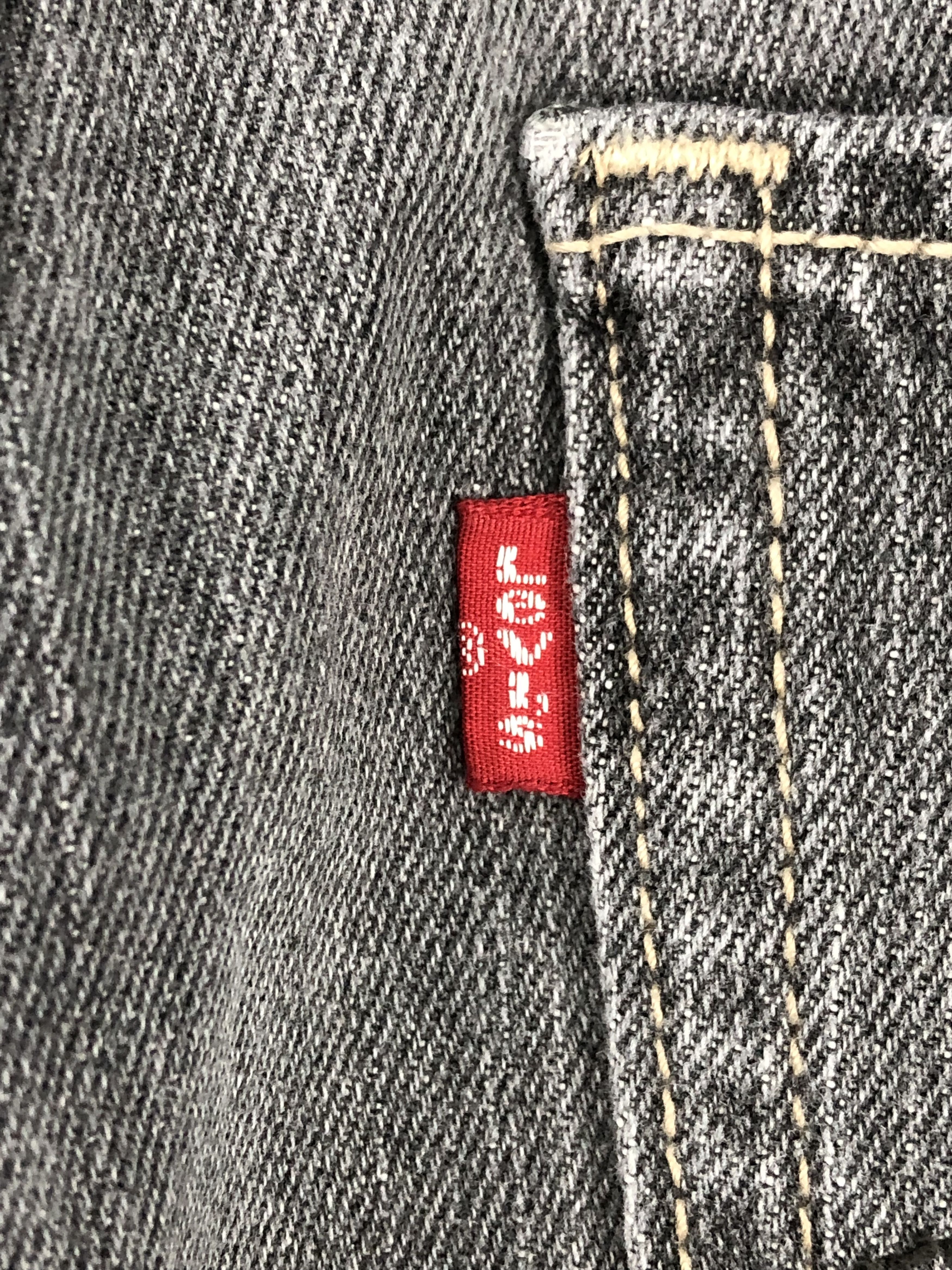 Levi's × Vintage Vintage Levis 511 Faded Black Jeans DP1386 Size US 32 / EU 48 - 9 Thumbnail