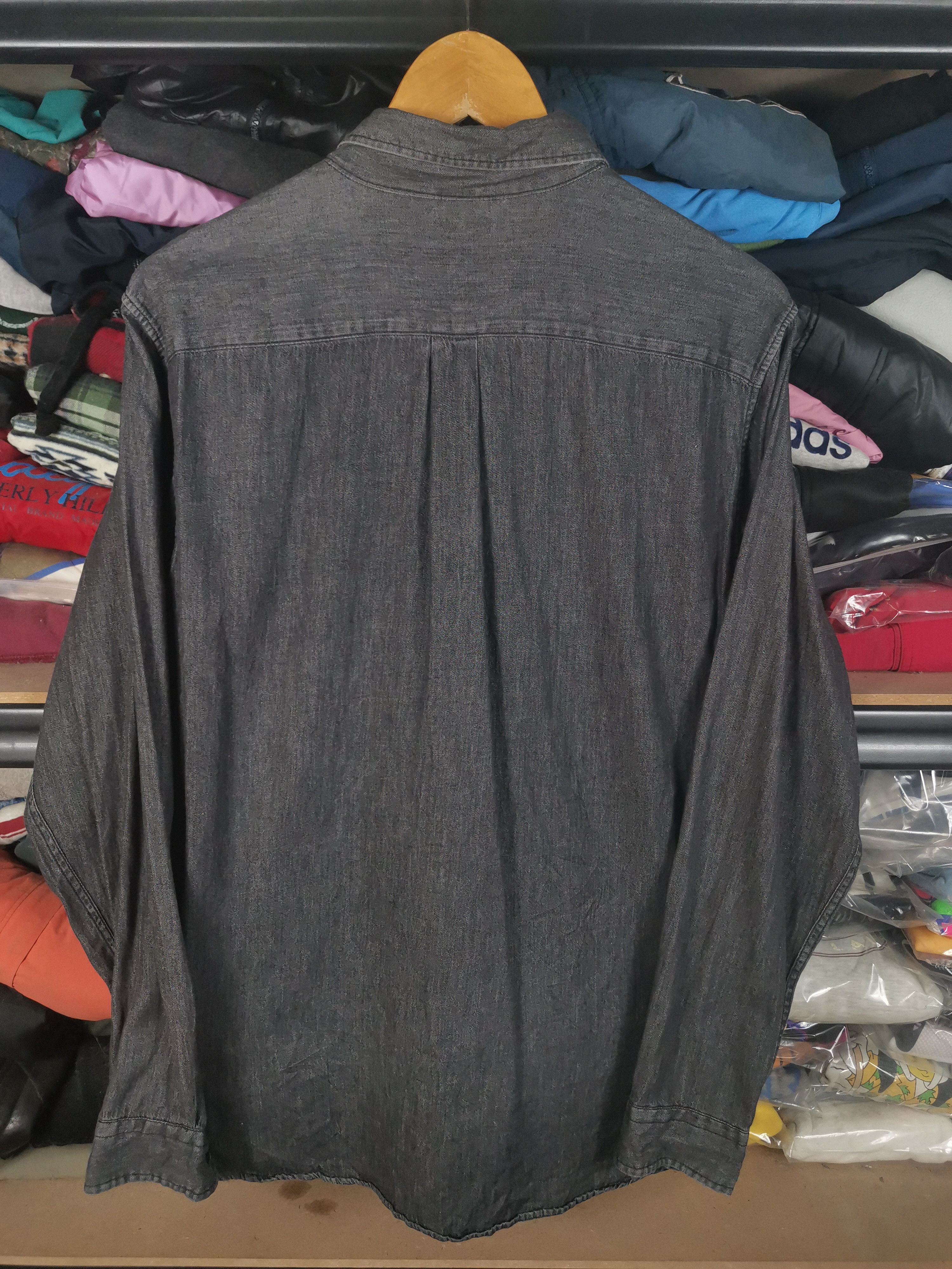 Designer × Flannel × Japanese Brand Japanese Brand Gu Denim Flannel Shirt Size US M / EU 48-50 / 2 - 2 Thumbnail