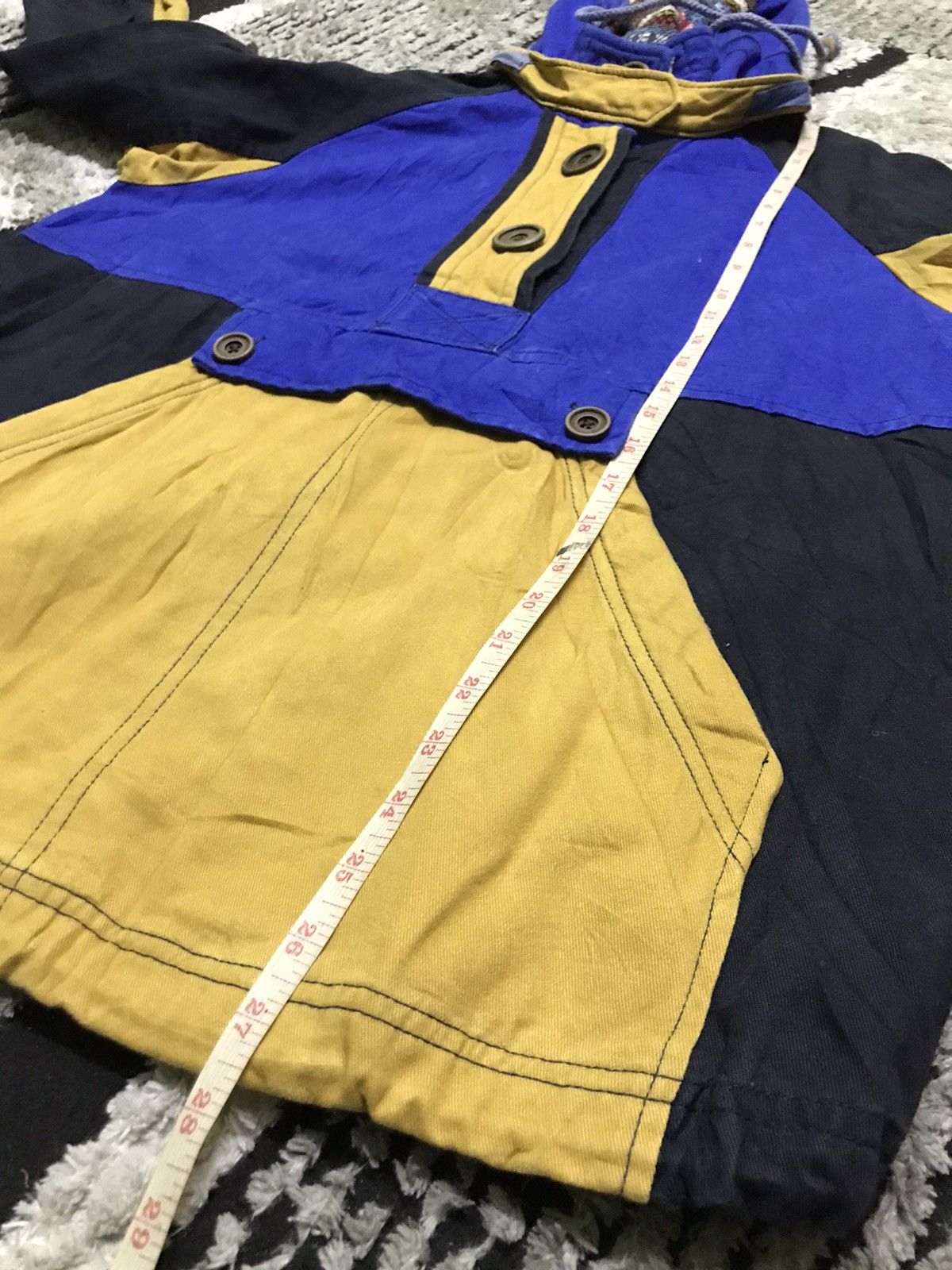Japanese Brand Une brise multicolor jacket hoodie Size US M / EU 48-50 / 2 - 8 Thumbnail