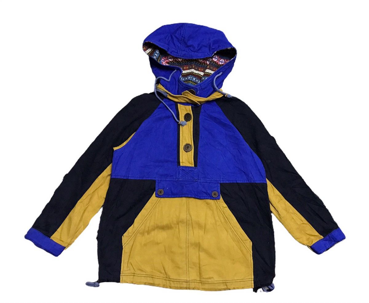 Japanese Brand Une brise multicolor jacket hoodie Size US M / EU 48-50 / 2 - 1 Thumbnail