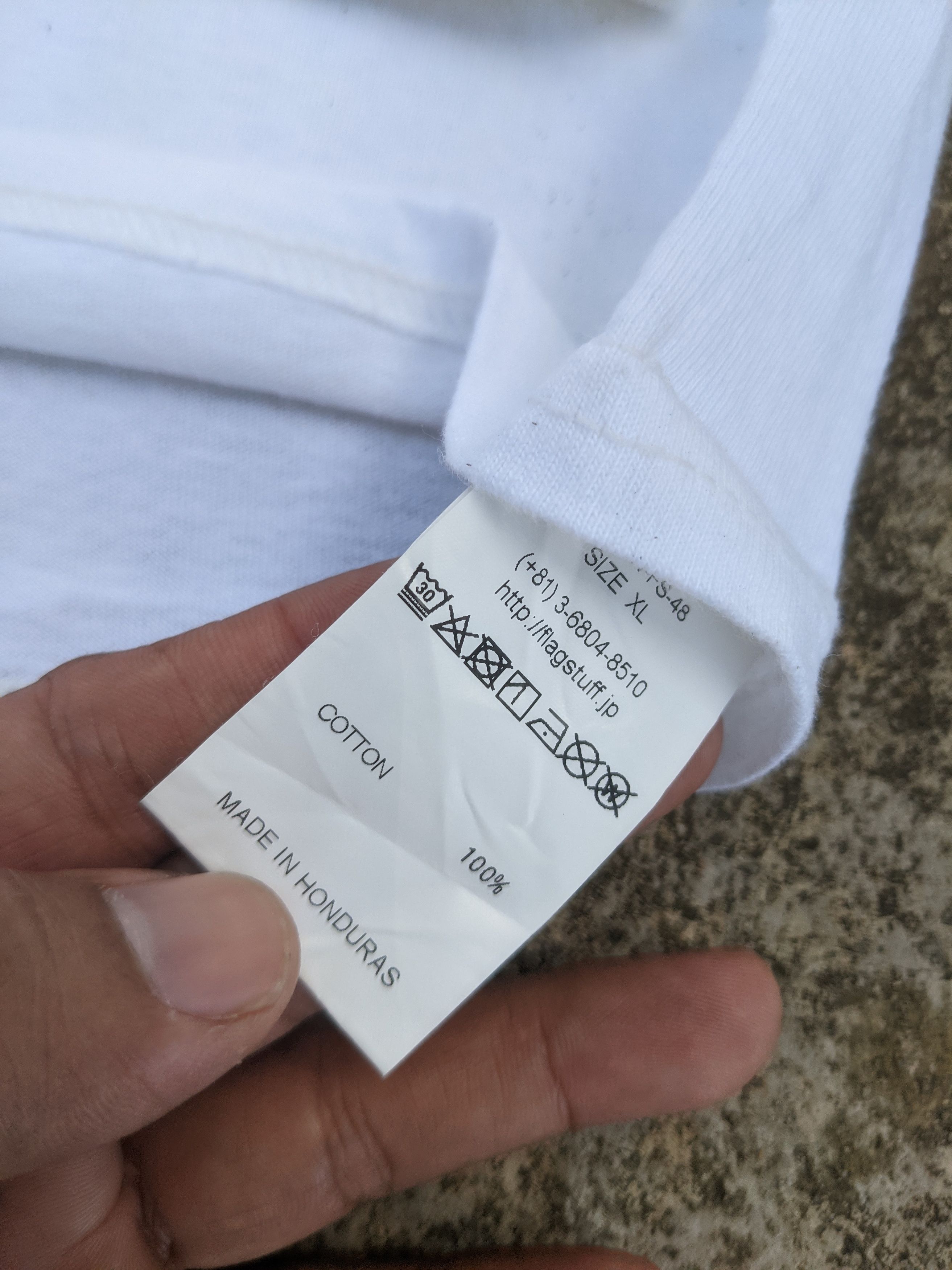 Flagstuff × Octopus Flagstuff Octopus Spellout Long Sleeve Tshirt Size US XL / EU 56 / 4 - 8 Thumbnail