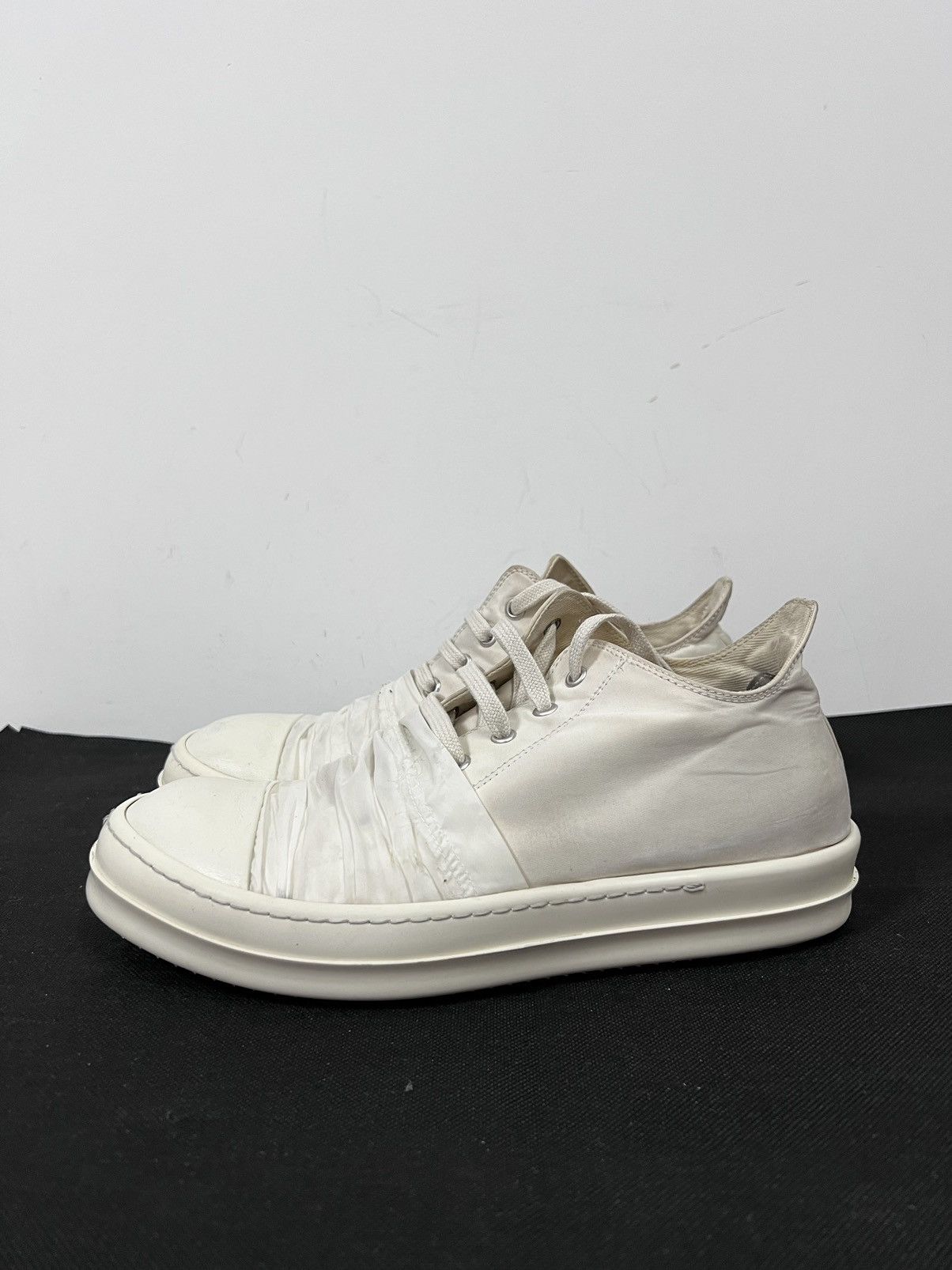 Rick Owens × Rick Owens Drkshdw Rick owens drkshdw ramones low sneakers sz 41 Size US 8 / EU 41 - 2 Thumbnail