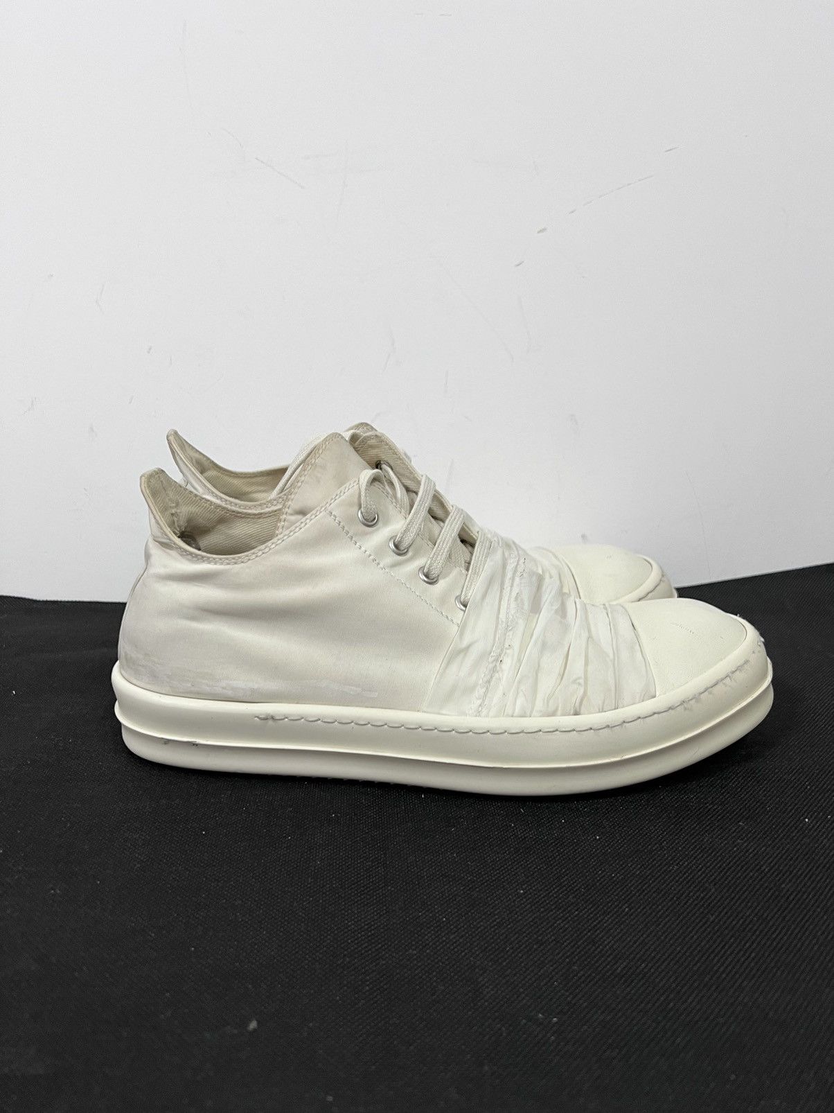 Rick Owens × Rick Owens Drkshdw Rick owens drkshdw ramones low sneakers sz 41 Size US 8 / EU 41 - 5 Thumbnail