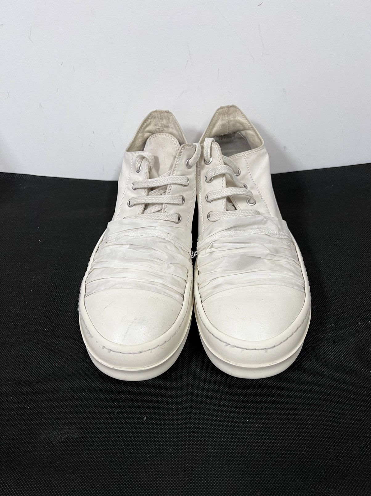 Rick Owens × Rick Owens Drkshdw Rick owens drkshdw ramones low sneakers sz 41 Size US 8 / EU 41 - 3 Thumbnail