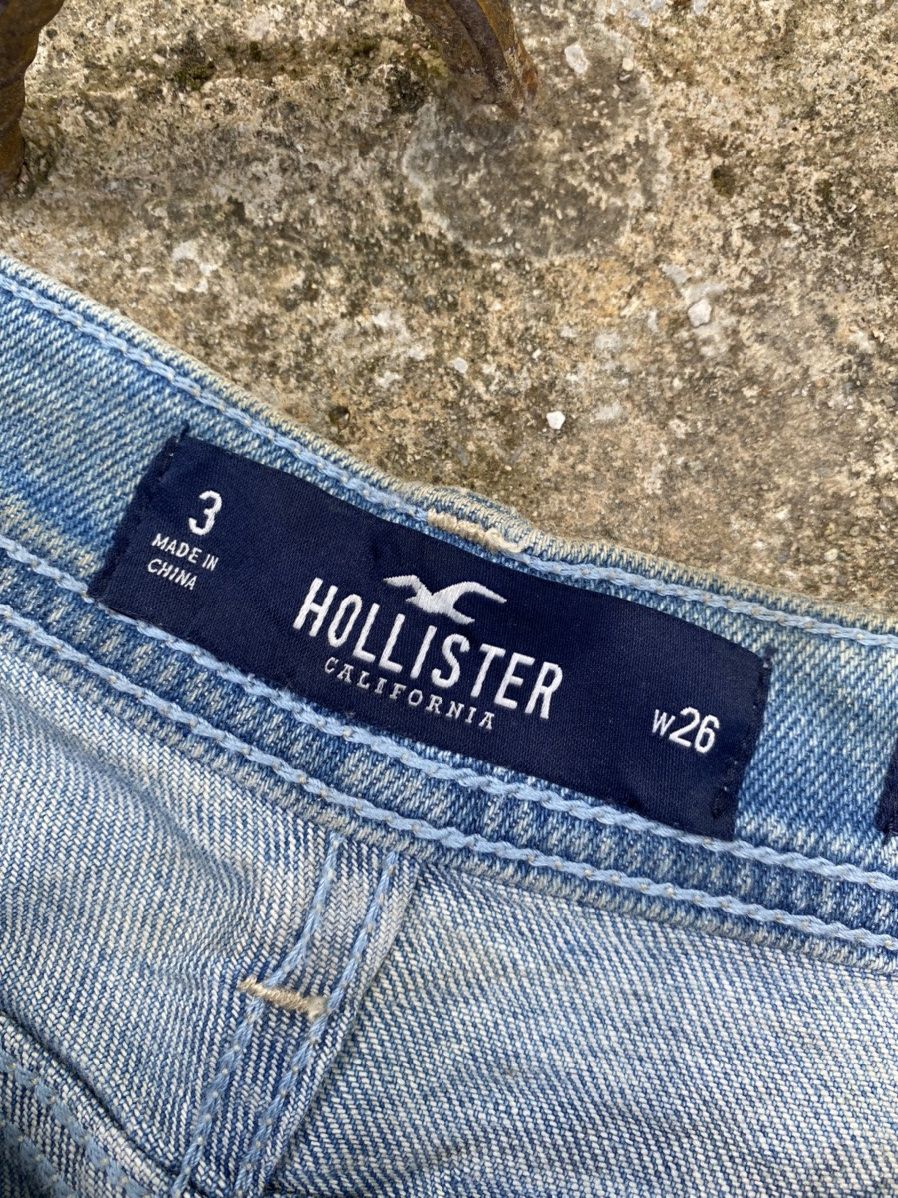 Hollister Distressed Hollister Denim Shorts Size 26" / US 2 / IT 38 - 5 Thumbnail
