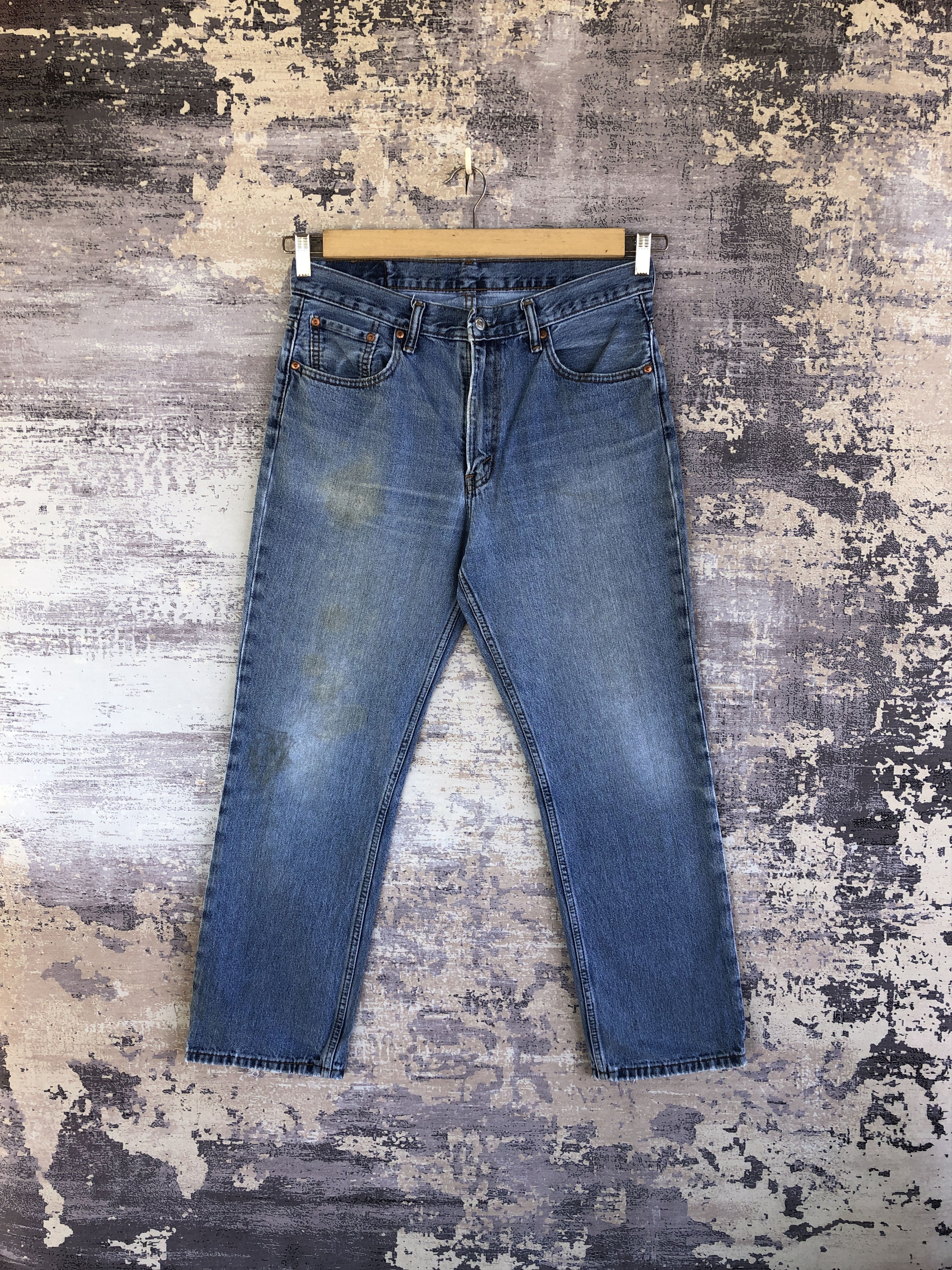 Levi's Vintage Y2K Levi's 516 Faded Blue Jeans Levis Denim Pants Size US 32 / EU 48 - 1 Thumbnail