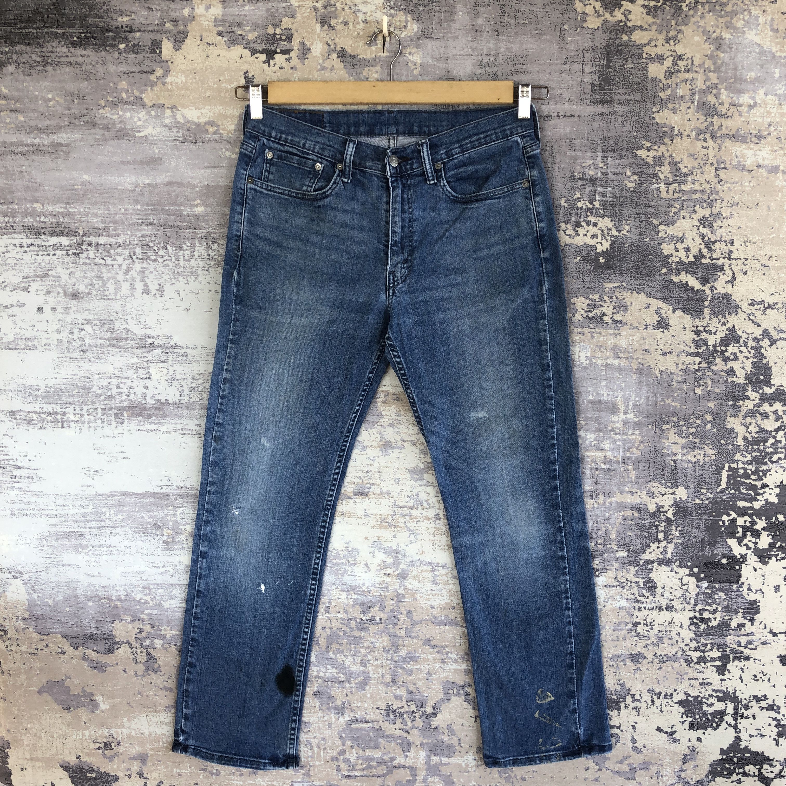 Levi's × Vintage Vintage Levi's Distressed Jeans Levis Faded Blue Wash Denim Size US 30 / EU 46 - 1 Thumbnail