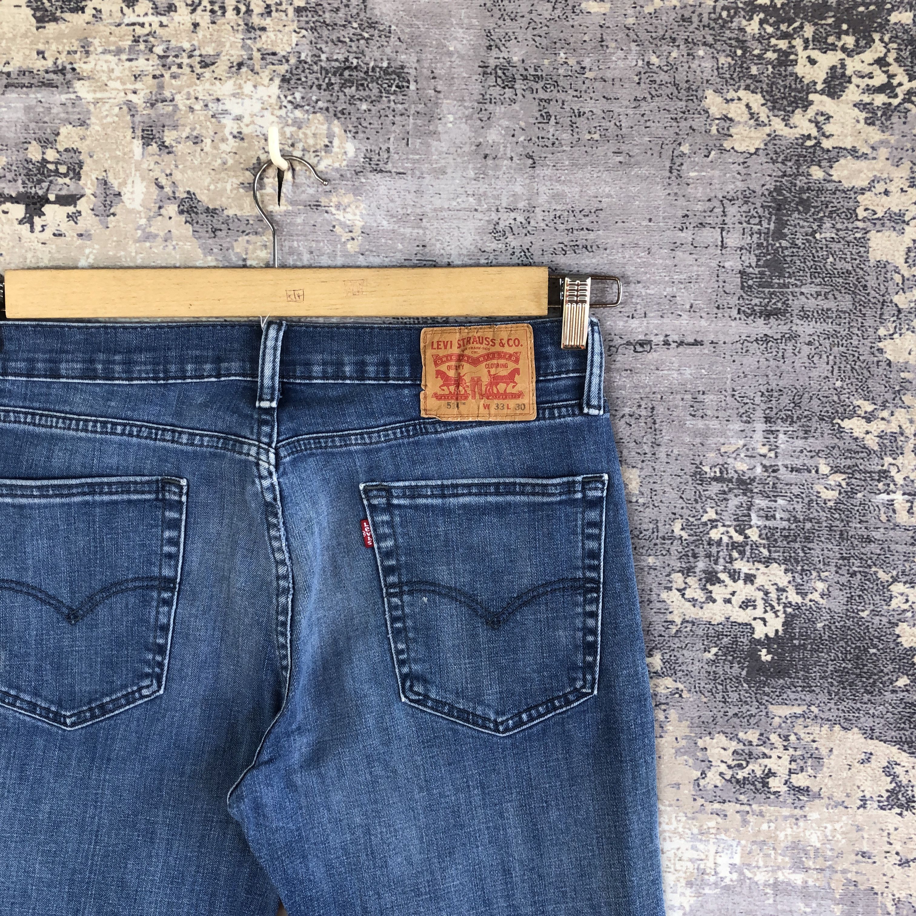 Levi's × Vintage Vintage Levi's Distressed Jeans Levis Faded Blue Wash Denim Size US 30 / EU 46 - 5 Thumbnail