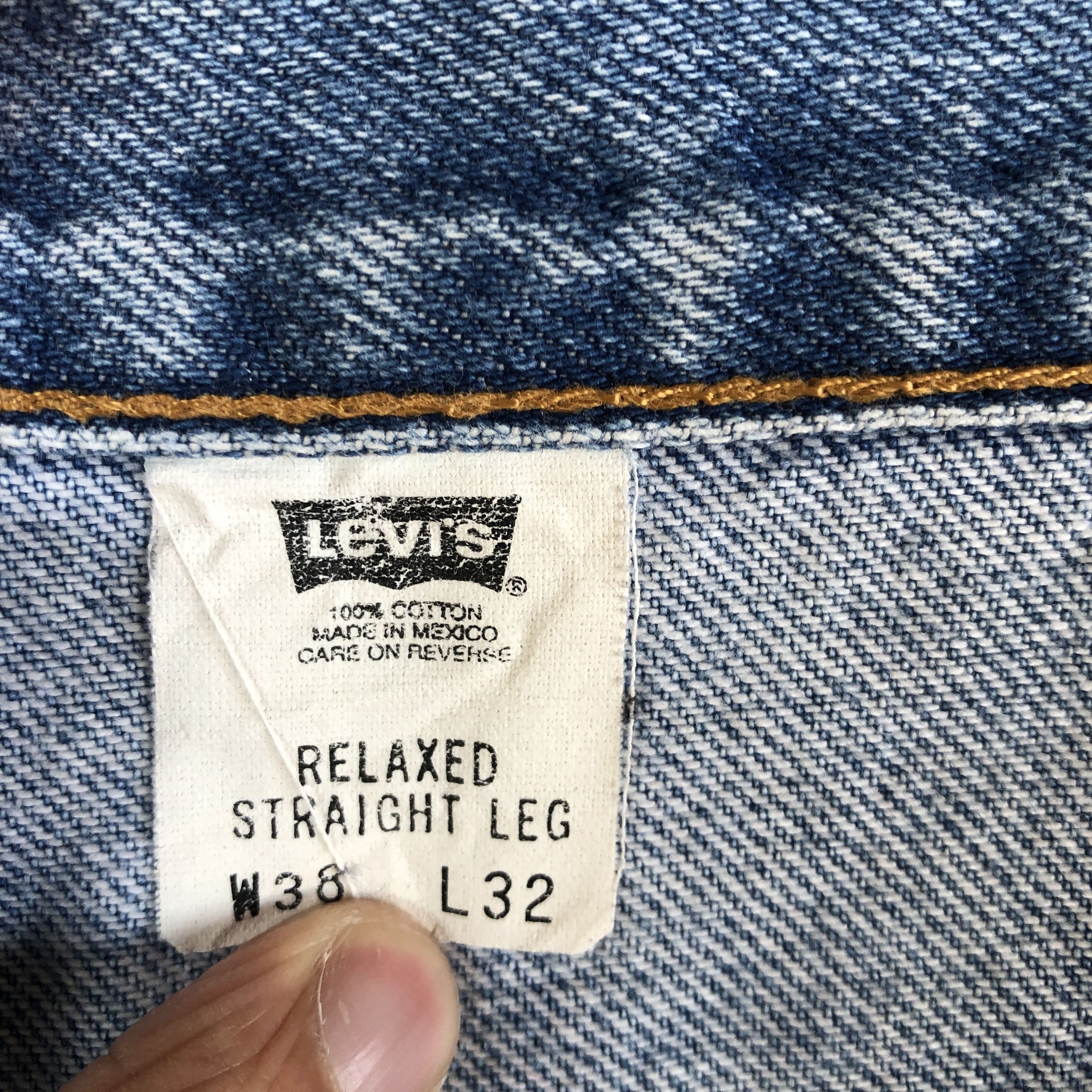 Levi's × Vintage Vintage Levi's 901 Sun Faded Wash Jeans Denim Pants Size US 36 / EU 52 - 9 Thumbnail