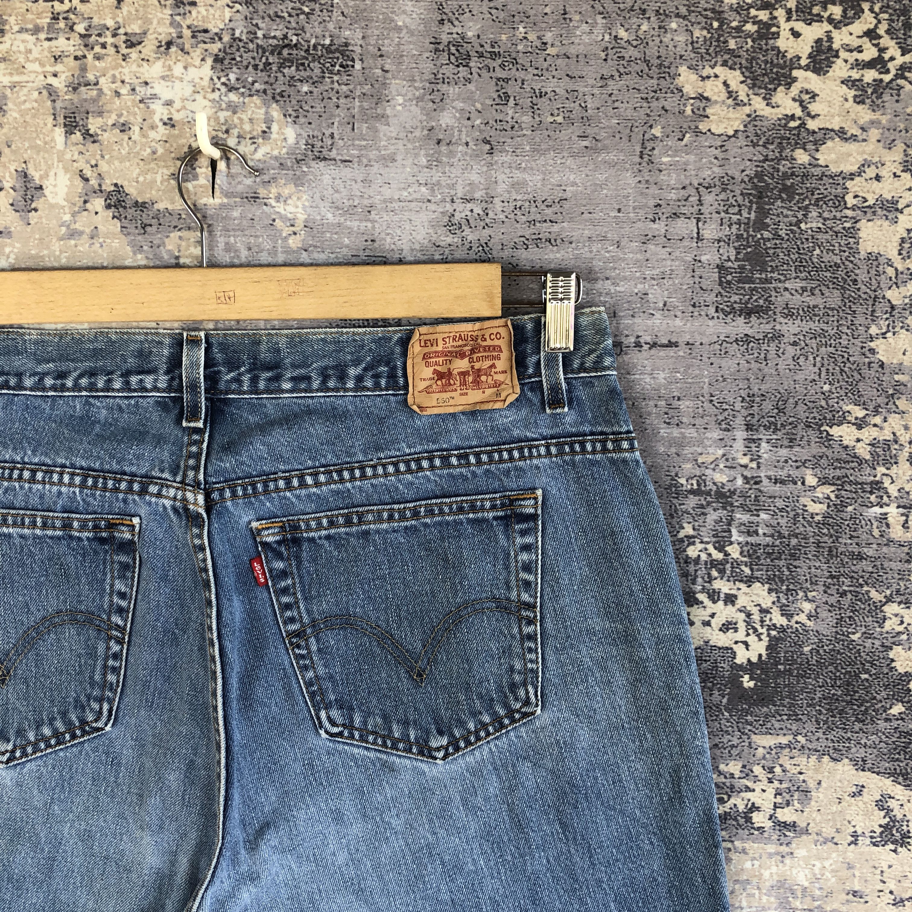 Levi's Vintage Levis Sun Faded Blue Jeans Levi's 550 Denim Pants Size US 38 / EU 54 - 5 Thumbnail