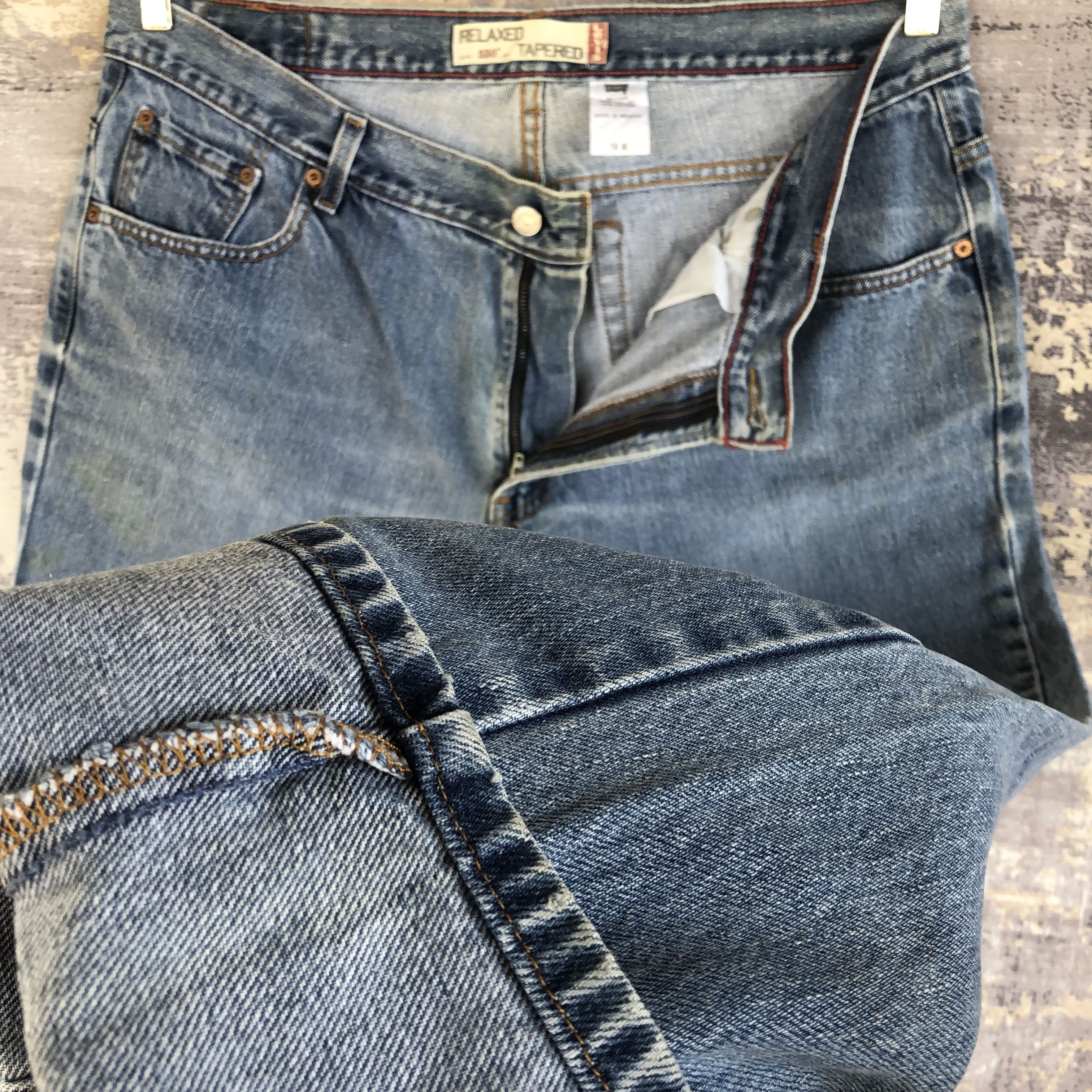 Levi's Vintage Levis Sun Faded Blue Jeans Levi's 550 Denim Pants Size US 38 / EU 54 - 8 Thumbnail