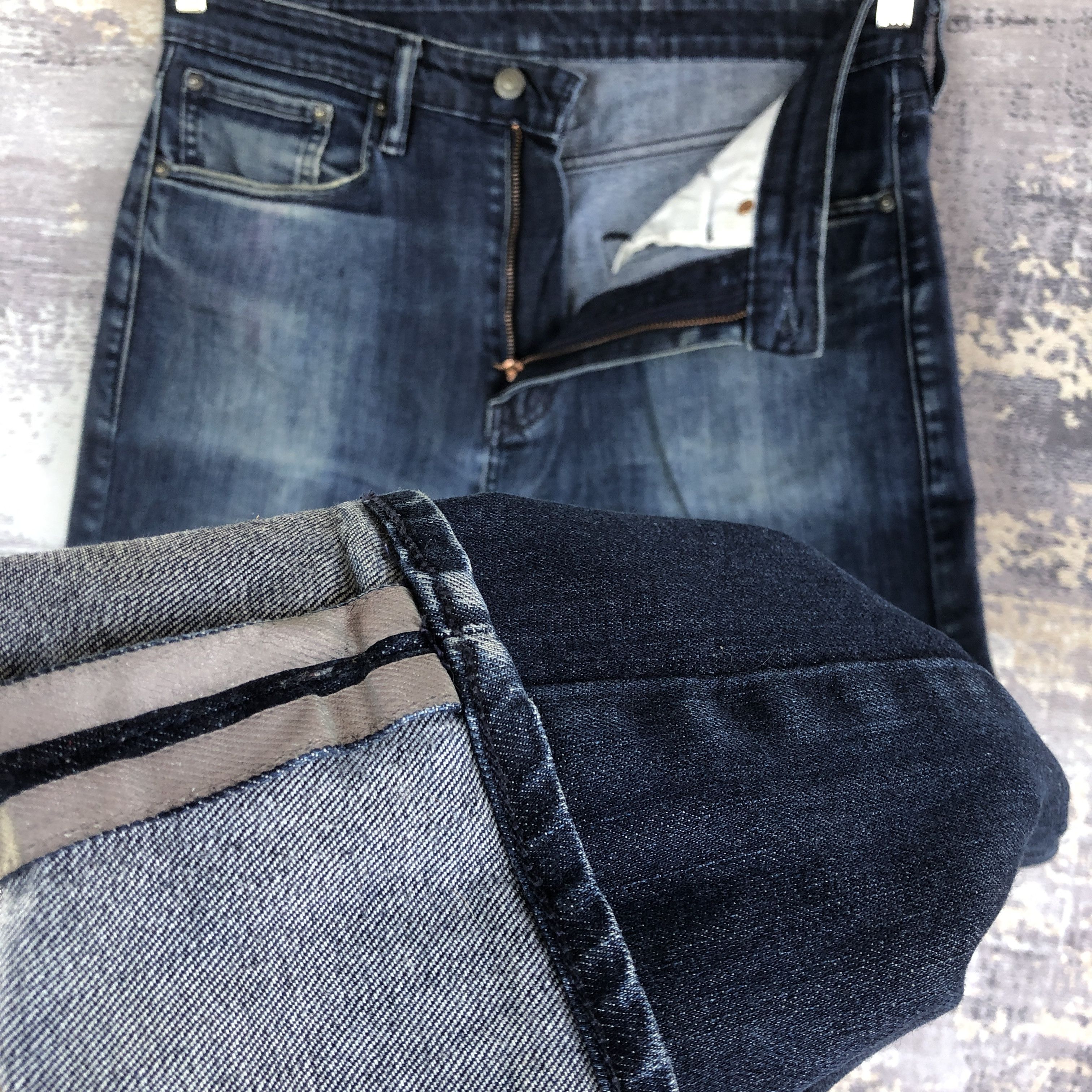 Vintage Levis 714 Jeans Levi's Slim Tapered Skinny Denim