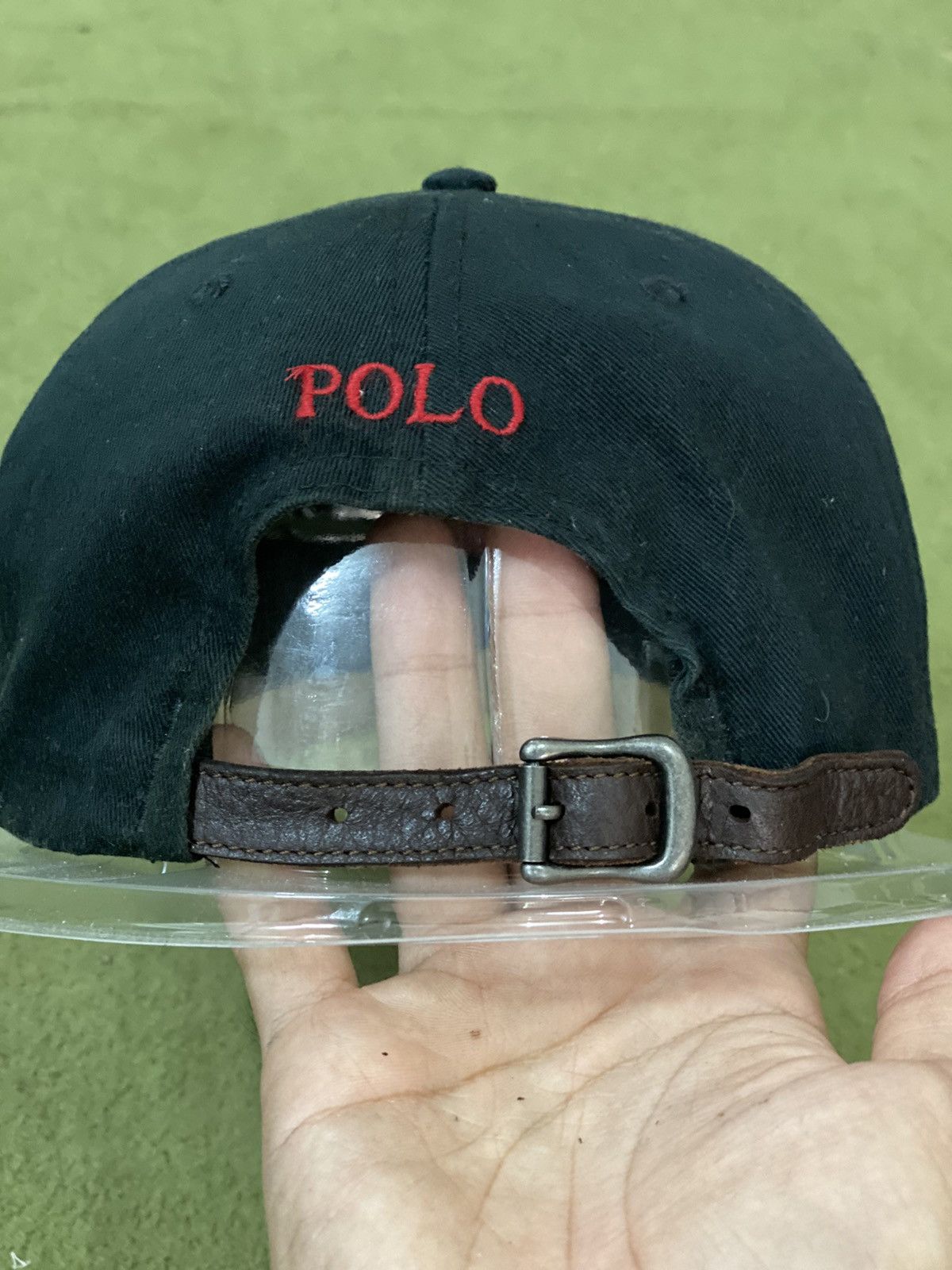 Polo Ralph Lauren Polo Ralph Lauren Leather Adjustable Hat Size ONE SIZE - 7 Thumbnail