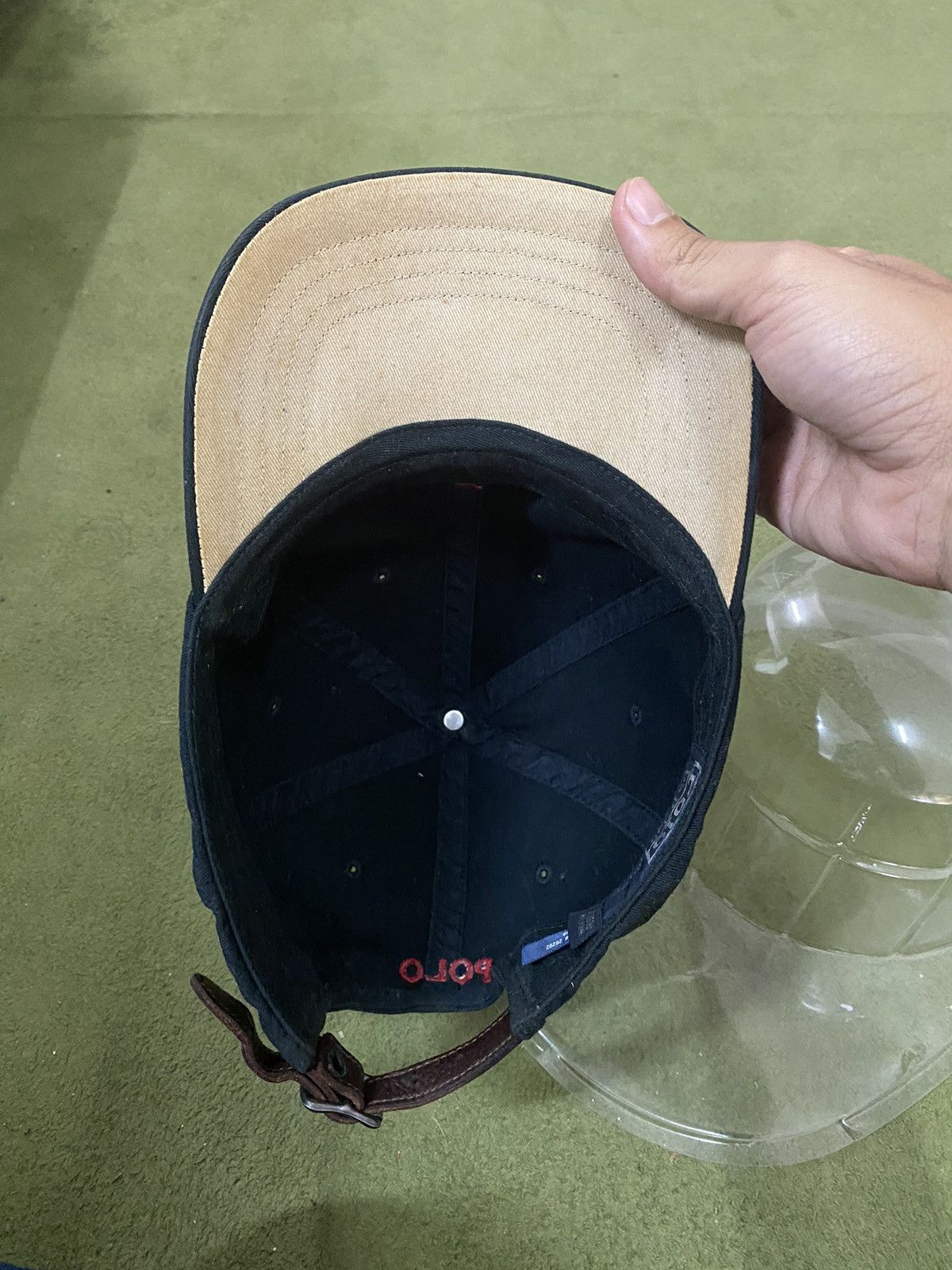 Polo Ralph Lauren Polo Ralph Lauren Leather Adjustable Hat Size ONE SIZE - 6 Thumbnail