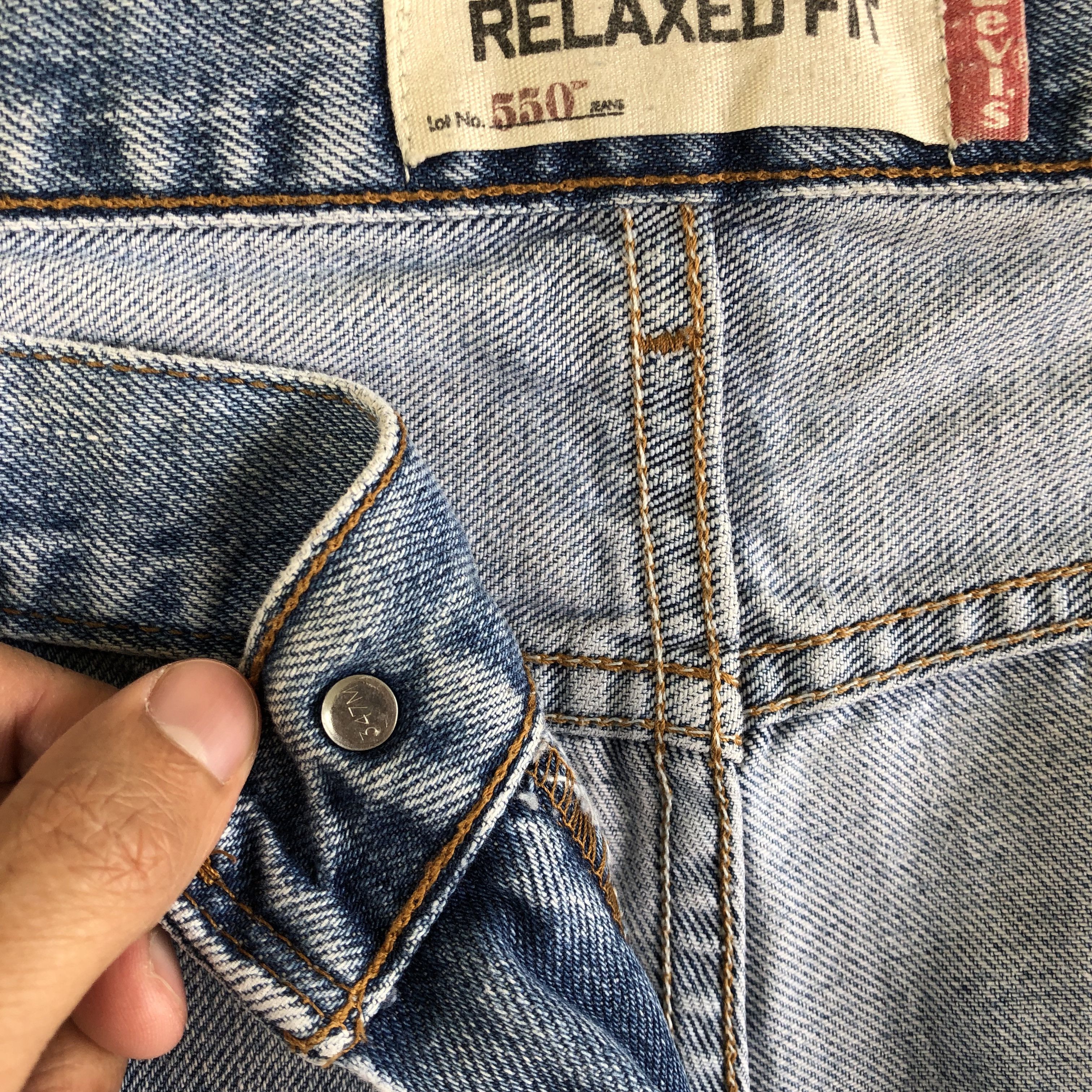 Levi's Vintage Dirty Levis Sun Faded Jeans Levi's Baggy Denim Size US 40 / EU 56 - 7 Thumbnail