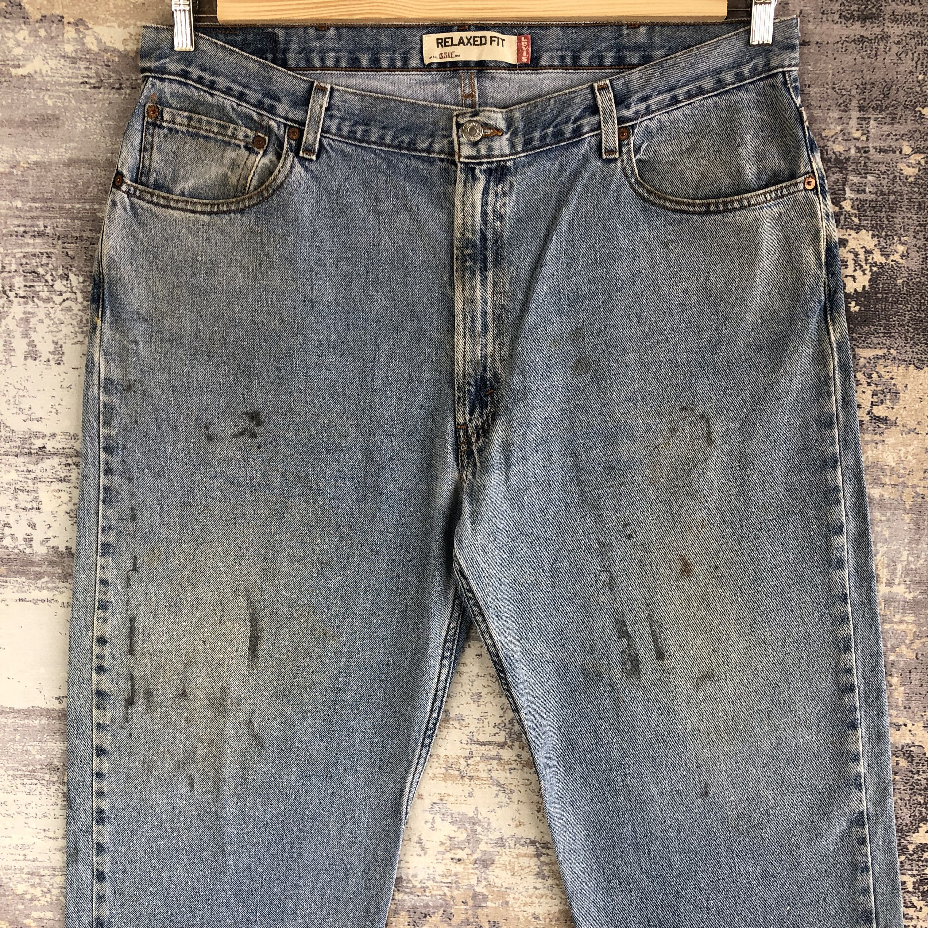 Levi's Vintage Dirty Levis Sun Faded Jeans Levi's Baggy Denim Size US 40 / EU 56 - 3 Thumbnail