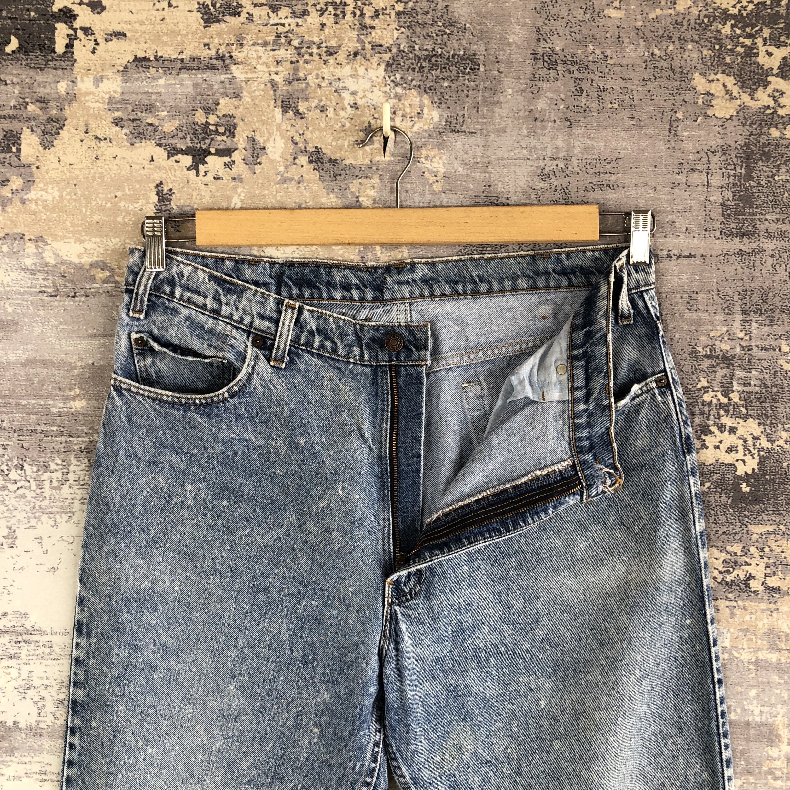 Levi's × Vintage Vintage Levis Acid Wash Jeans Levi' Denim Pants Made in USA Size US 36 / EU 52 - 6 Thumbnail