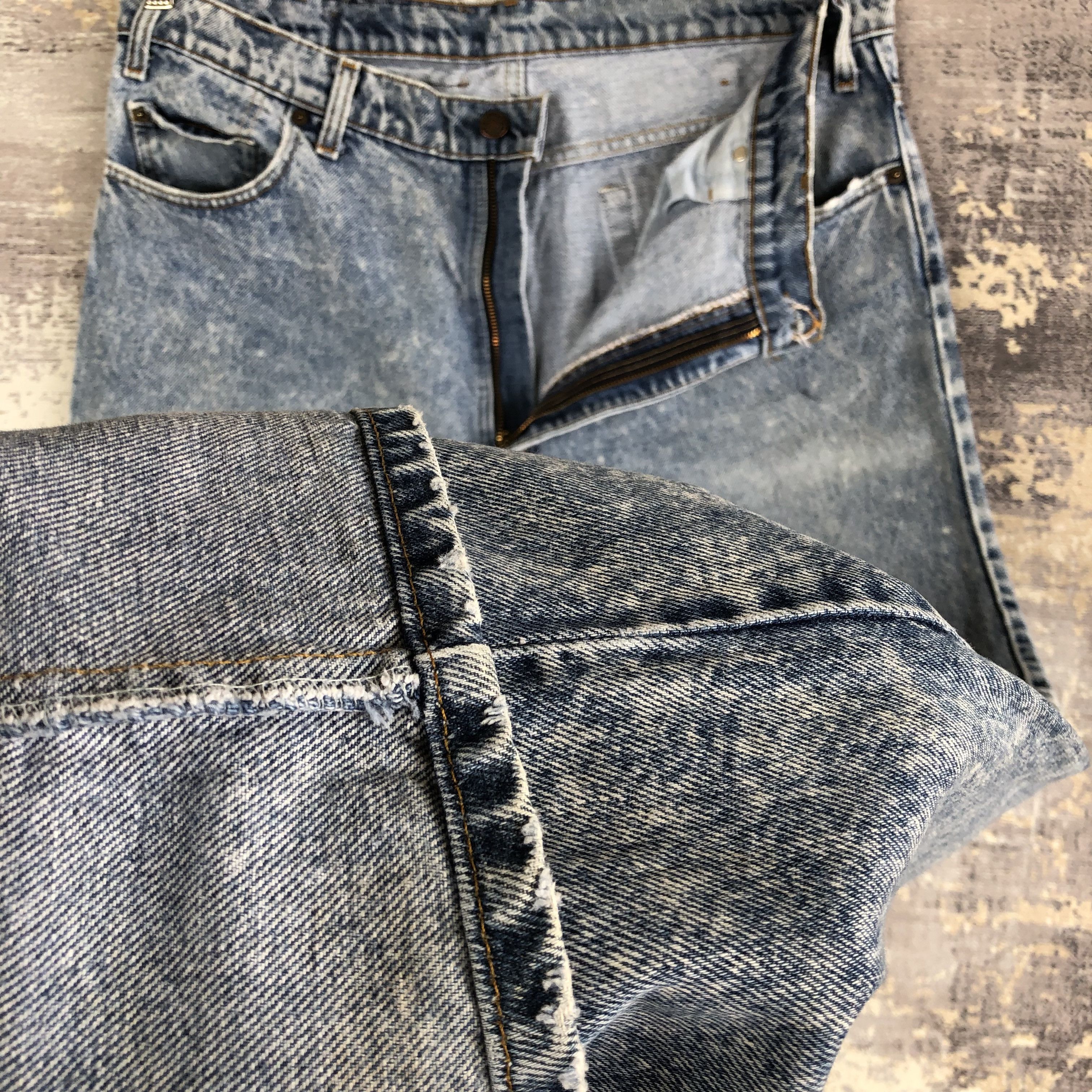 Levi's × Vintage Vintage Levis Acid Wash Jeans Levi' Denim Pants Made in USA Size US 36 / EU 52 - 8 Thumbnail
