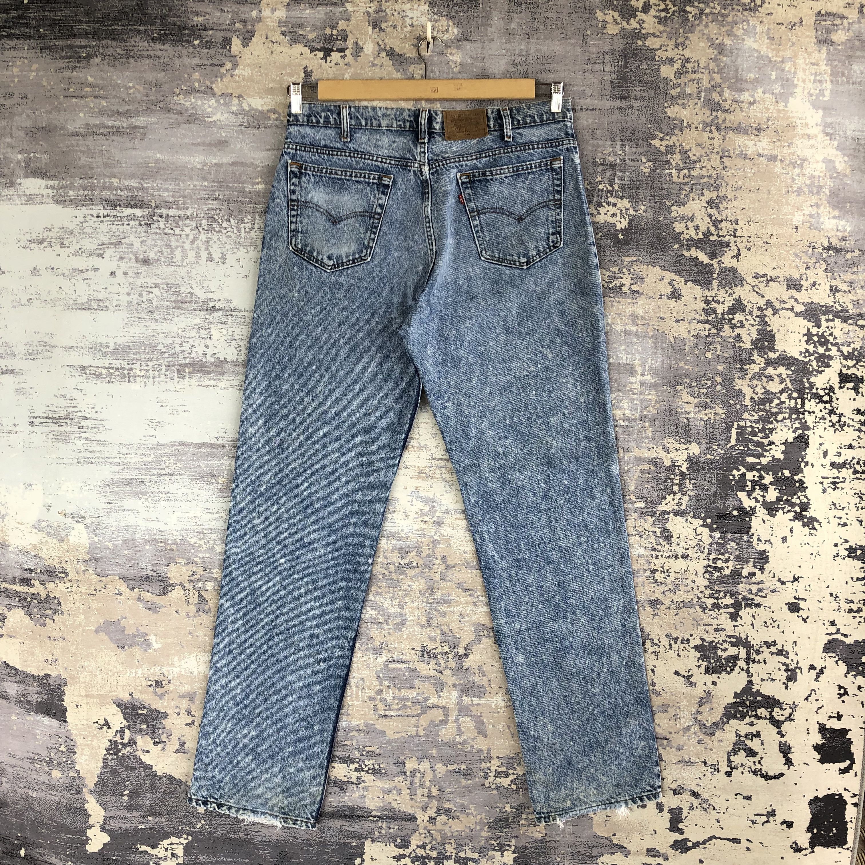Levi's × Vintage Vintage Levis Acid Wash Jeans Levi' Denim Pants Made in USA Size US 36 / EU 52 - 2 Thumbnail