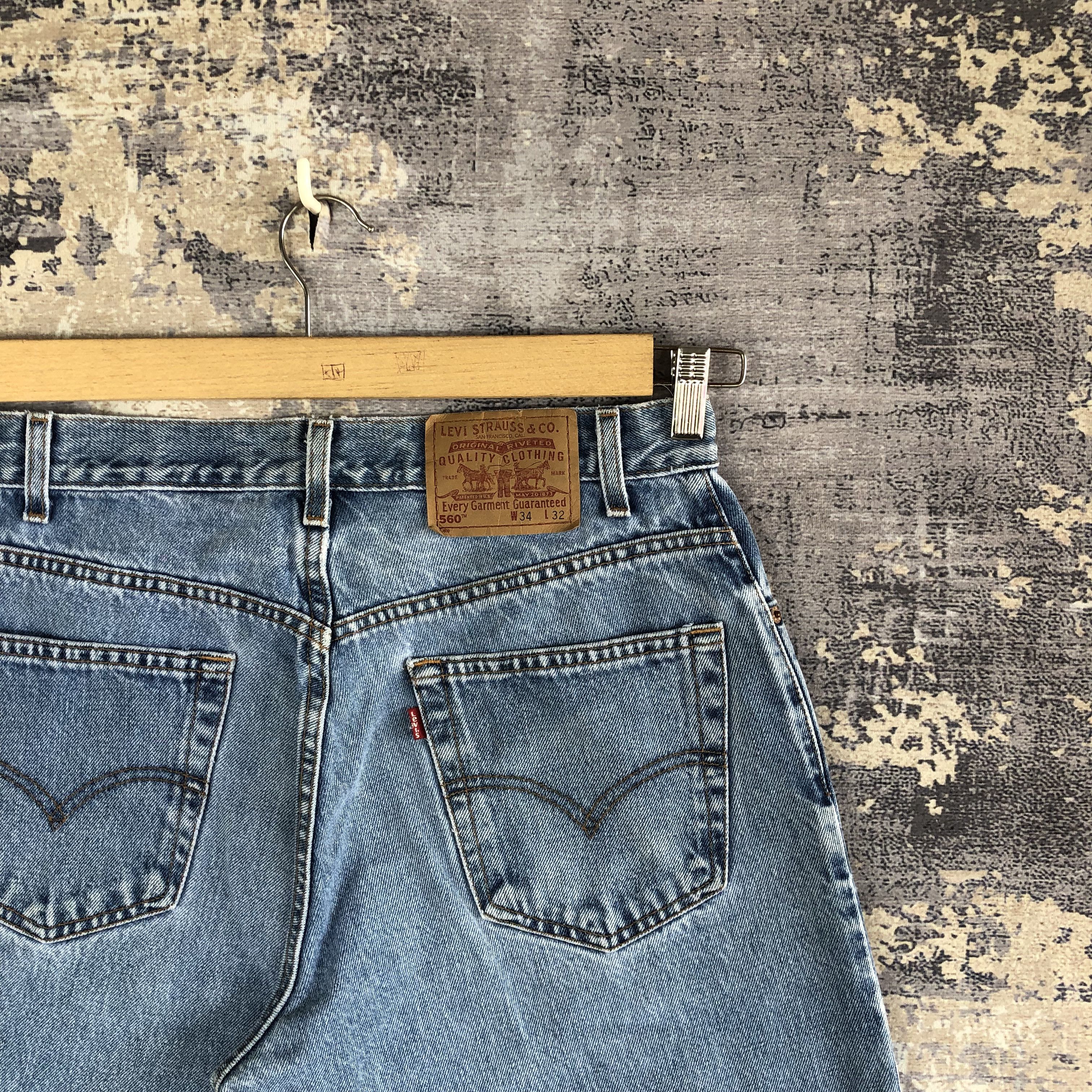 Levi's × Vintage Vintage Levi's Sun Faded Blue Jeans Levis Light Wash Denim . Size US 32 / EU 48 - 5 Thumbnail