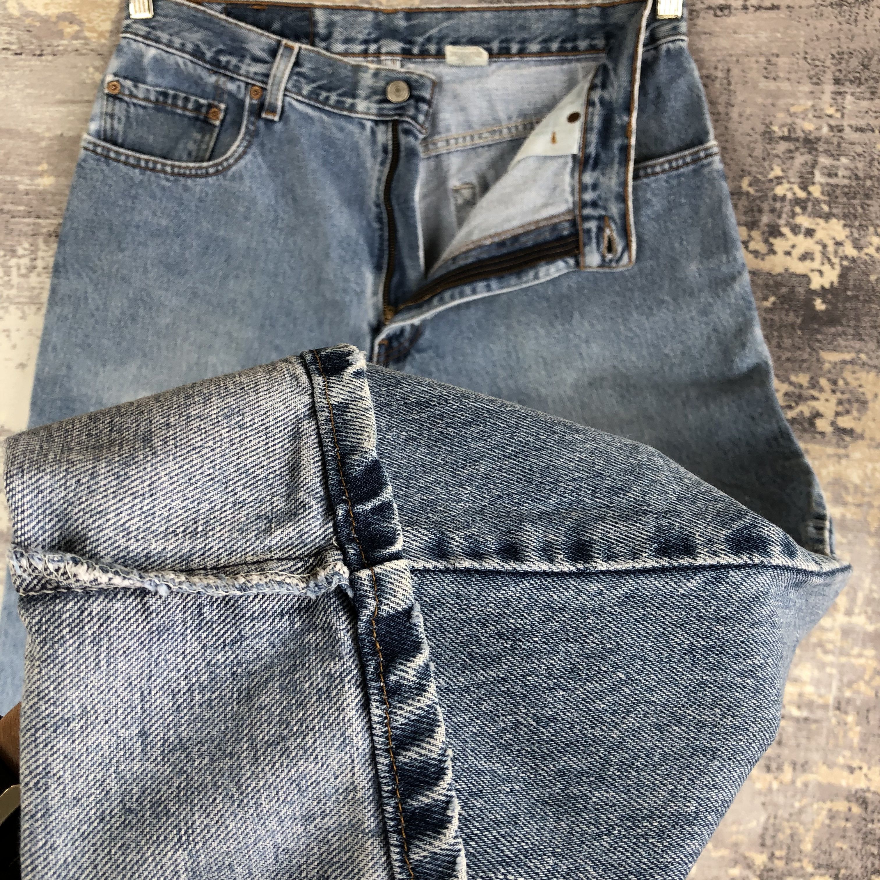 Levi's × Vintage Vintage Levi's Sun Faded Blue Jeans Levis Light Wash Denim . Size US 32 / EU 48 - 8 Thumbnail