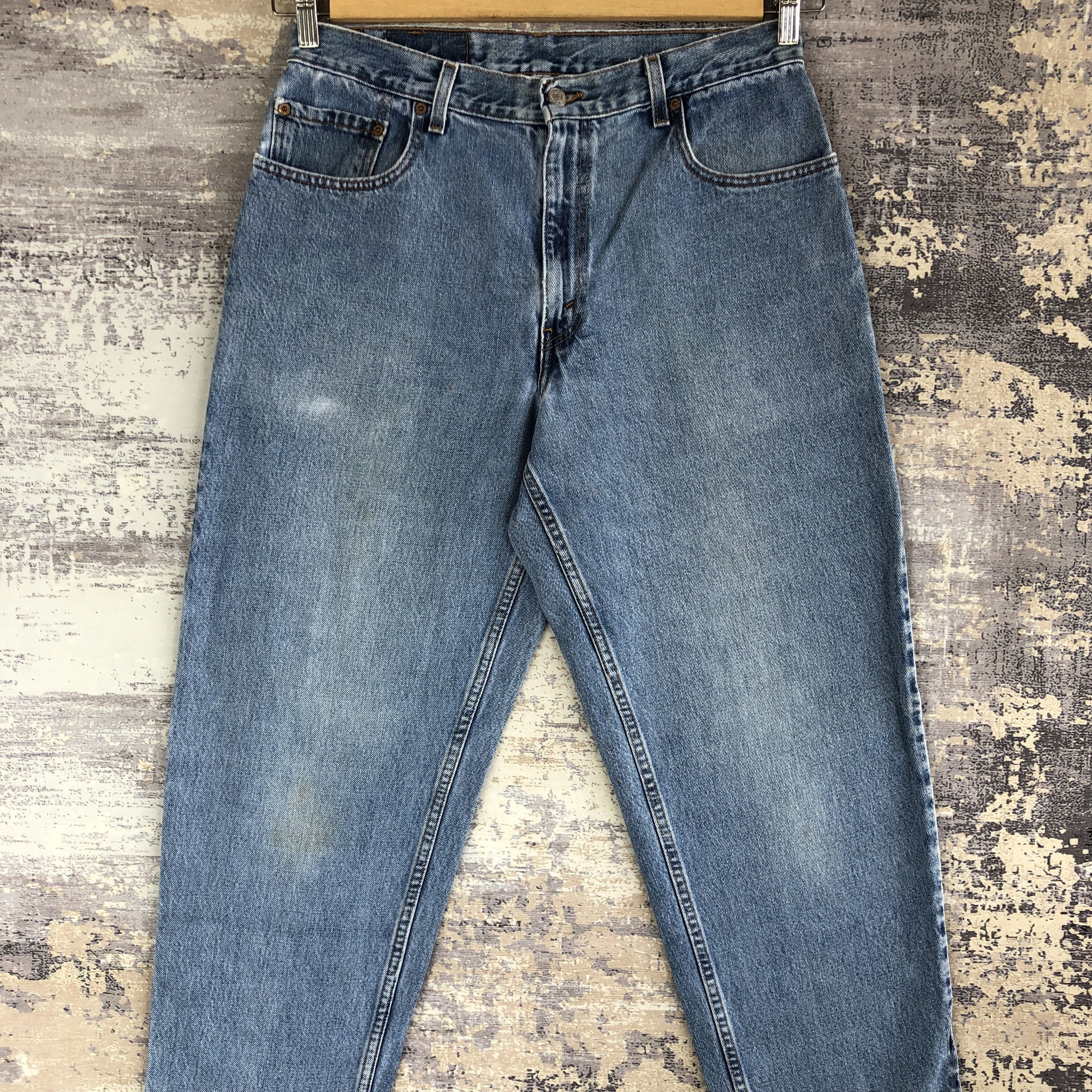 Levi's × Vintage Vintage Levi's Sun Faded Blue Jeans Levis Light Wash Denim . Size US 32 / EU 48 - 3 Thumbnail