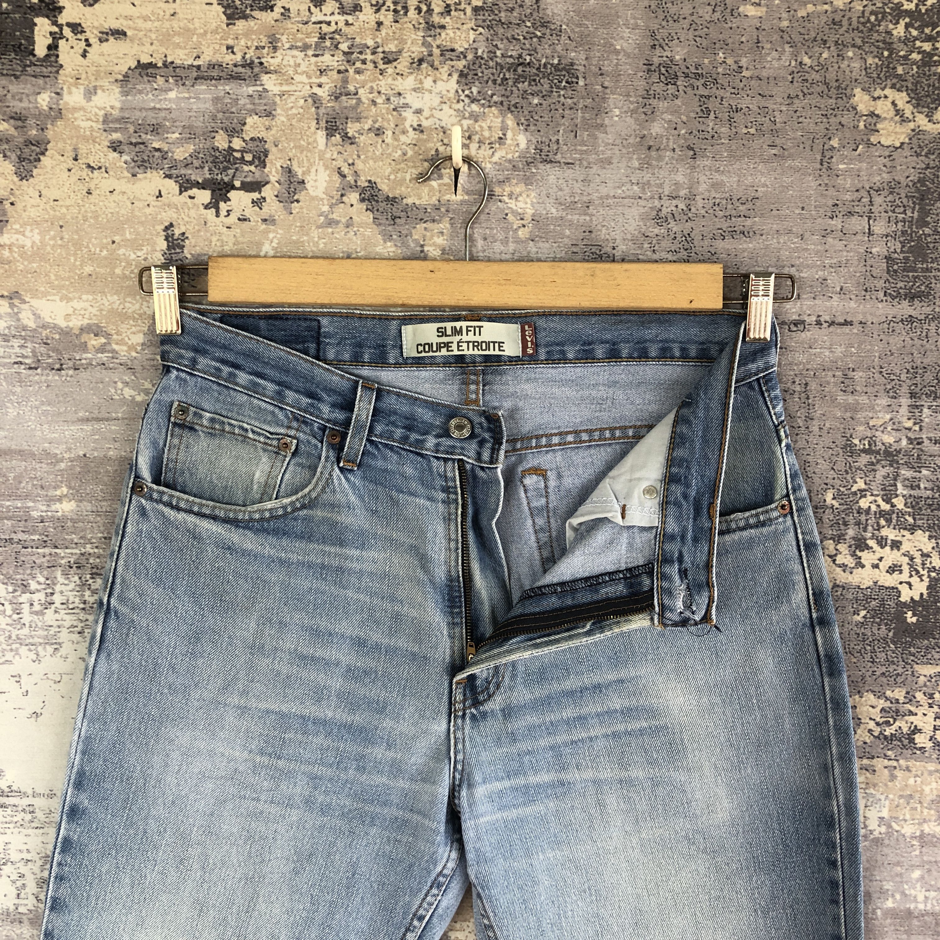 Levi's × Vintage Vintage Levi's 516 Jeans Levis Sun Faded Blue Denim Pants Size US 33 - 6 Thumbnail