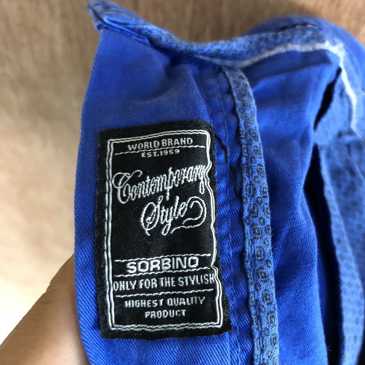Japanese Brand DL Sorbino Blue Straight cargo Pants #c714 Size US 32 / EU 48 - 10 Thumbnail