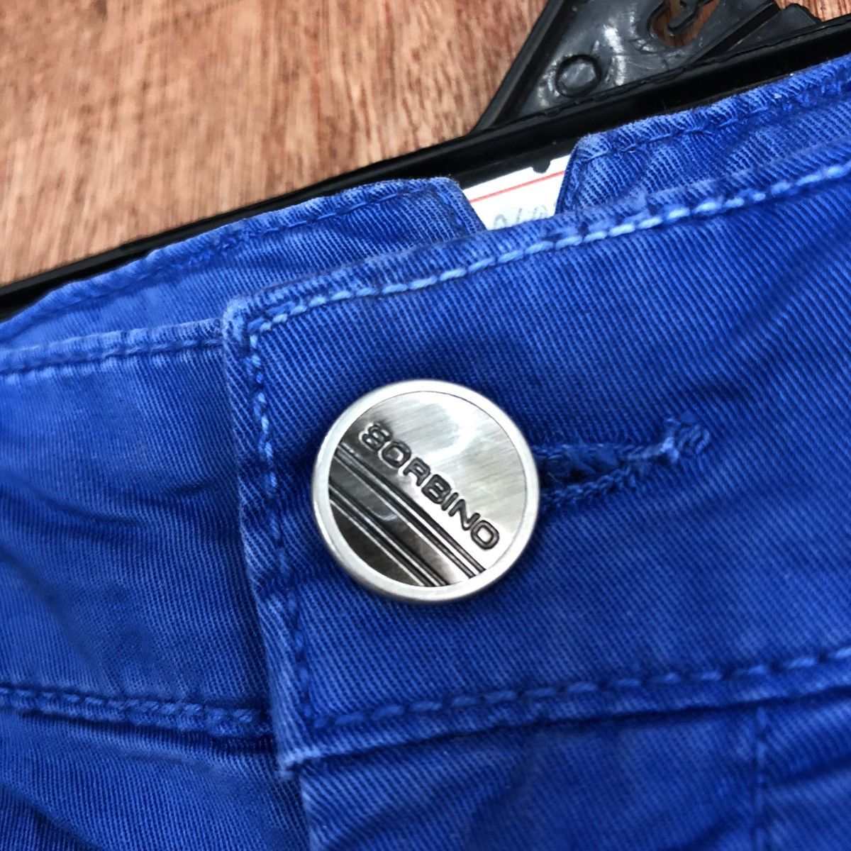 Japanese Brand DL Sorbino Blue Straight cargo Pants #c714 Size US 32 / EU 48 - 4 Thumbnail