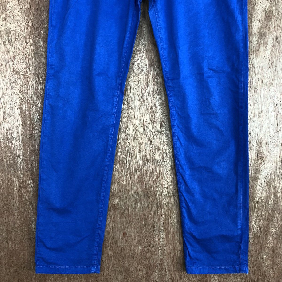 Japanese Brand DL Sorbino Blue Straight cargo Pants #c714 Size US 32 / EU 48 - 3 Thumbnail
