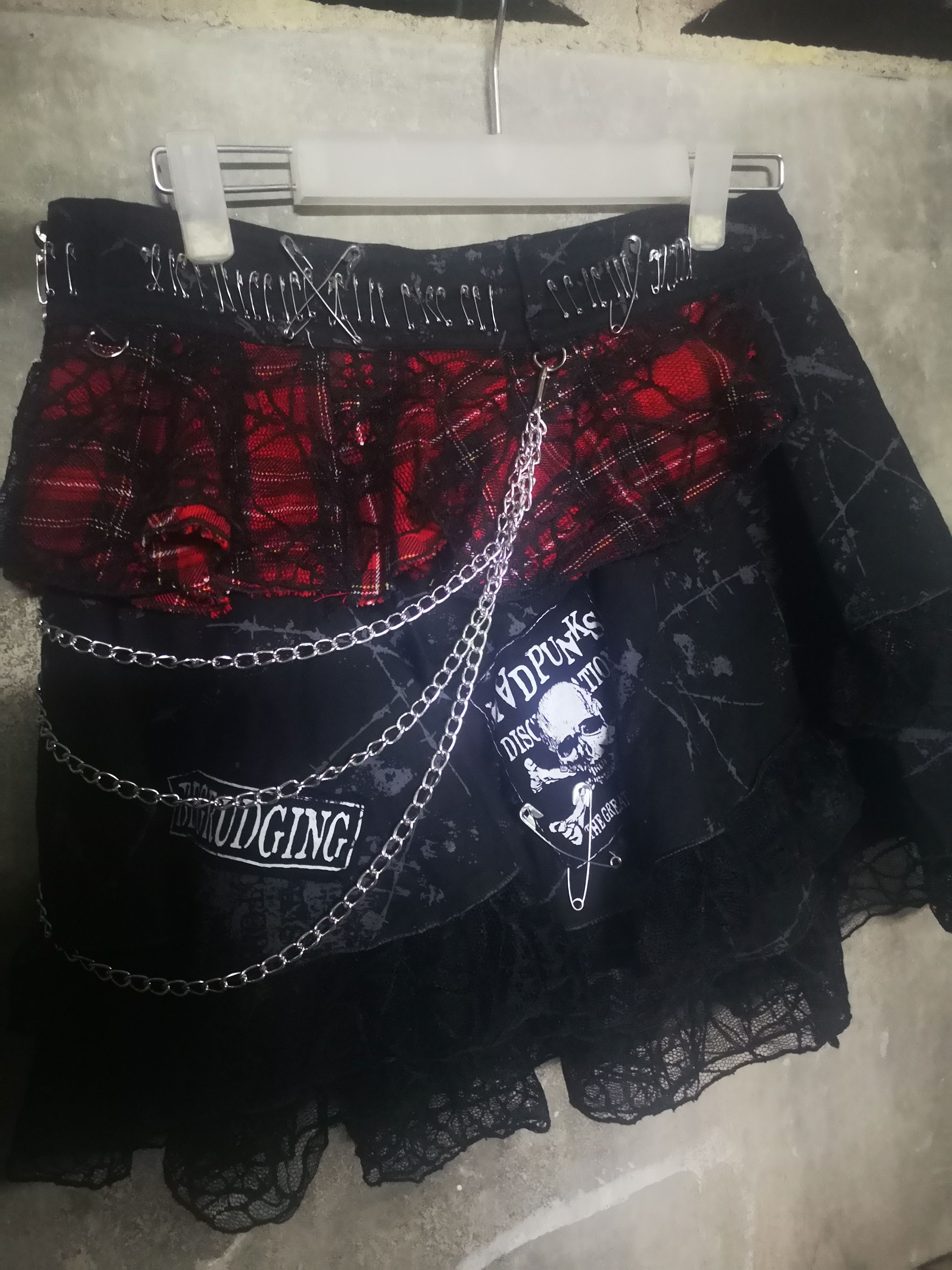 Japanese Brand Mad punks Skirt Size 30" / US 8 / IT 44 - 2 Thumbnail