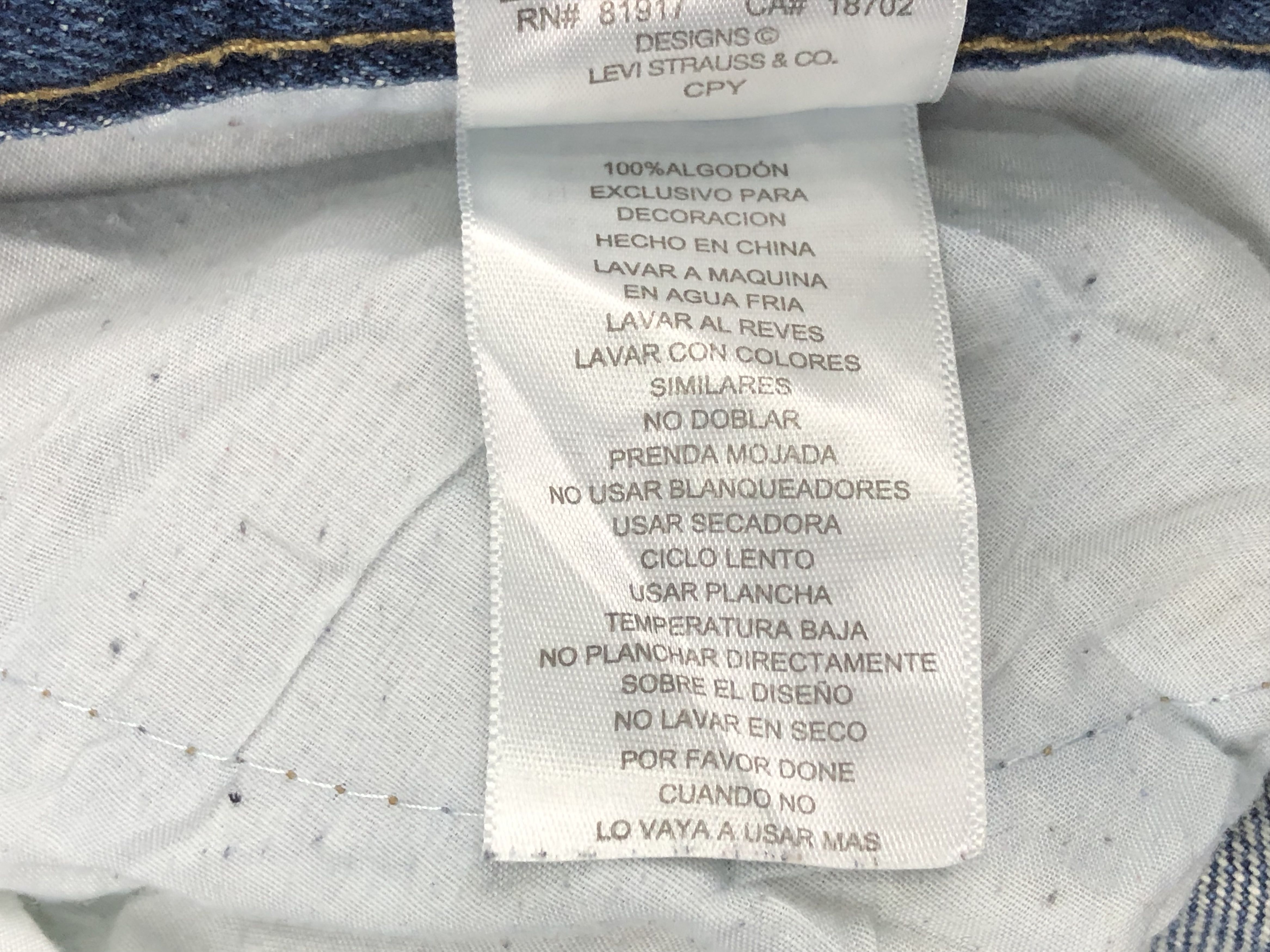 Levi's Vintage Levis 550 Faded Blue Jeans DP1390 Size US 30 / EU 46 - 7 Thumbnail