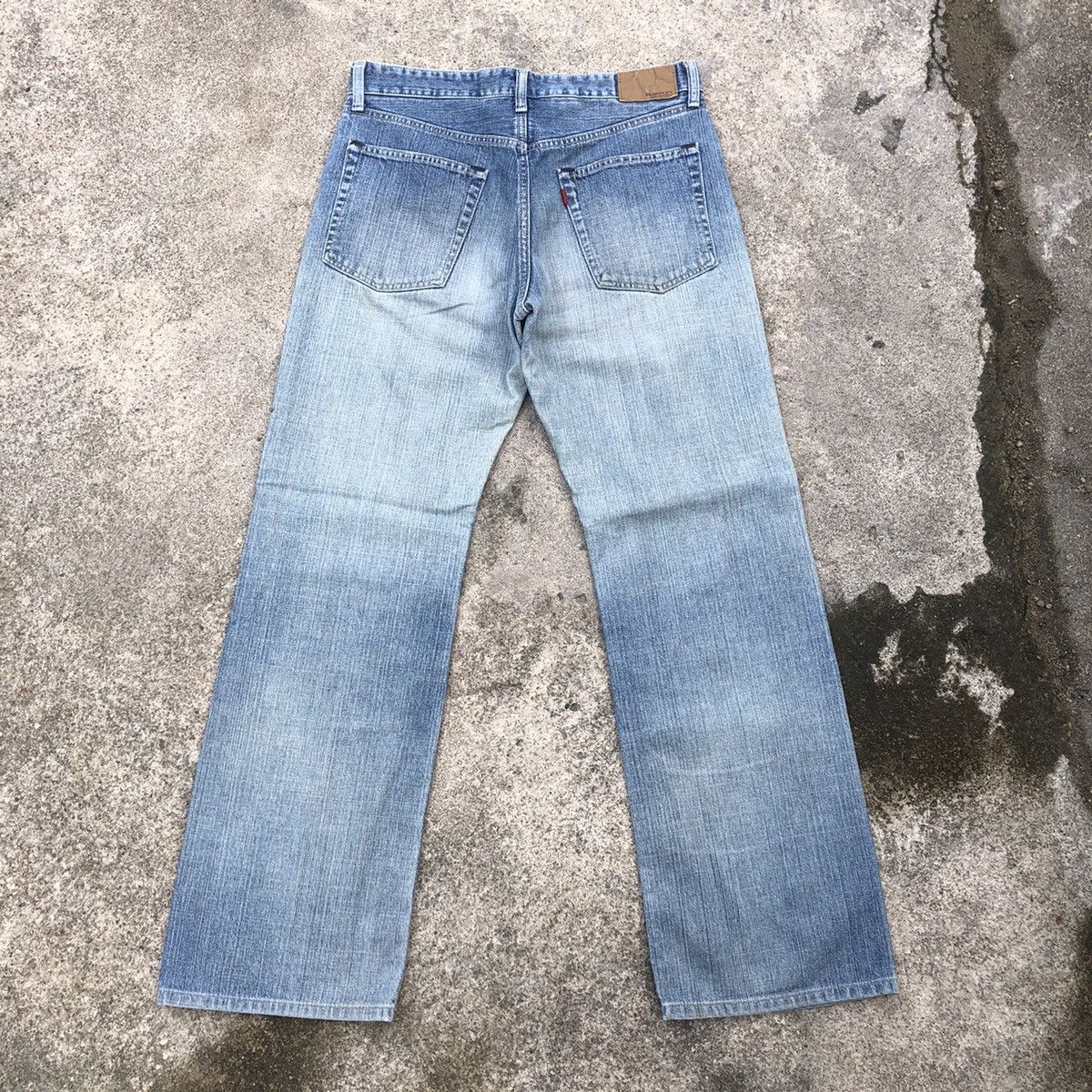 Japanese Brand × Vintage 🔥Trash🔥Bobson Chessking Stone Wash Rips Distress Dirty Denim Size US 32 / EU 48 - 4 Thumbnail