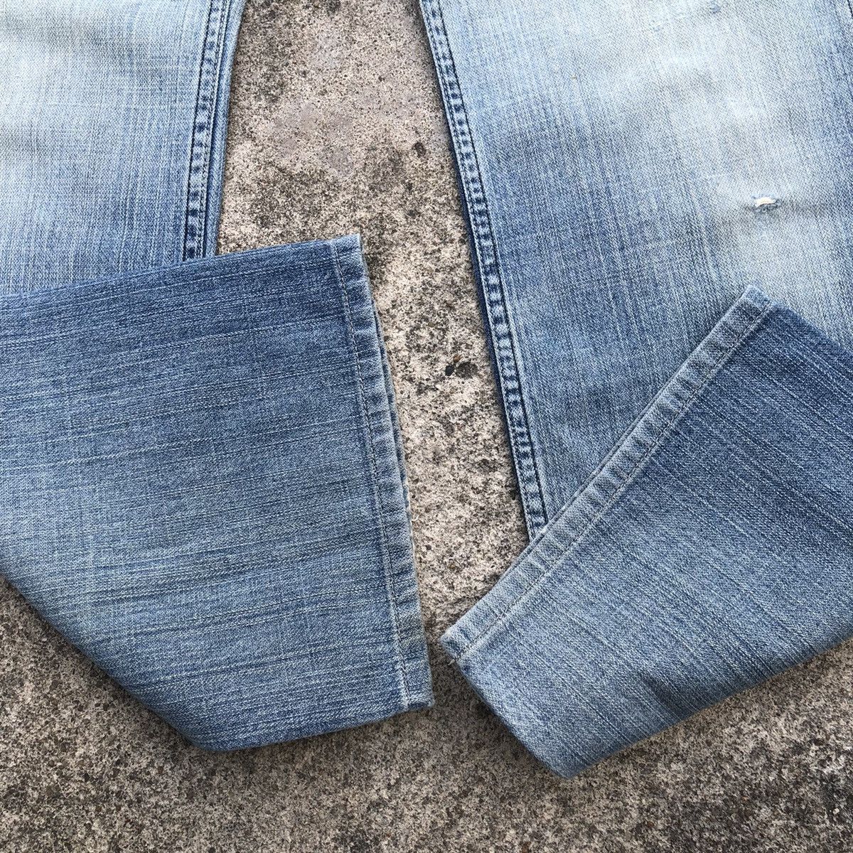 Japanese Brand × Vintage 🔥Trash🔥Bobson Chessking Stone Wash Rips Distress Dirty Denim Size US 32 / EU 48 - 7 Thumbnail