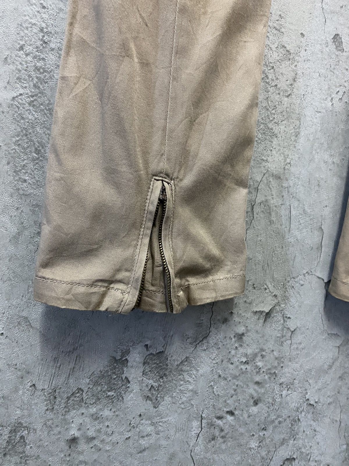 Designer × Japanese Brand Improves Japan Tactical Cargo Zip Up Open Leg Pants Size US 32 / EU 48 - 11 Thumbnail